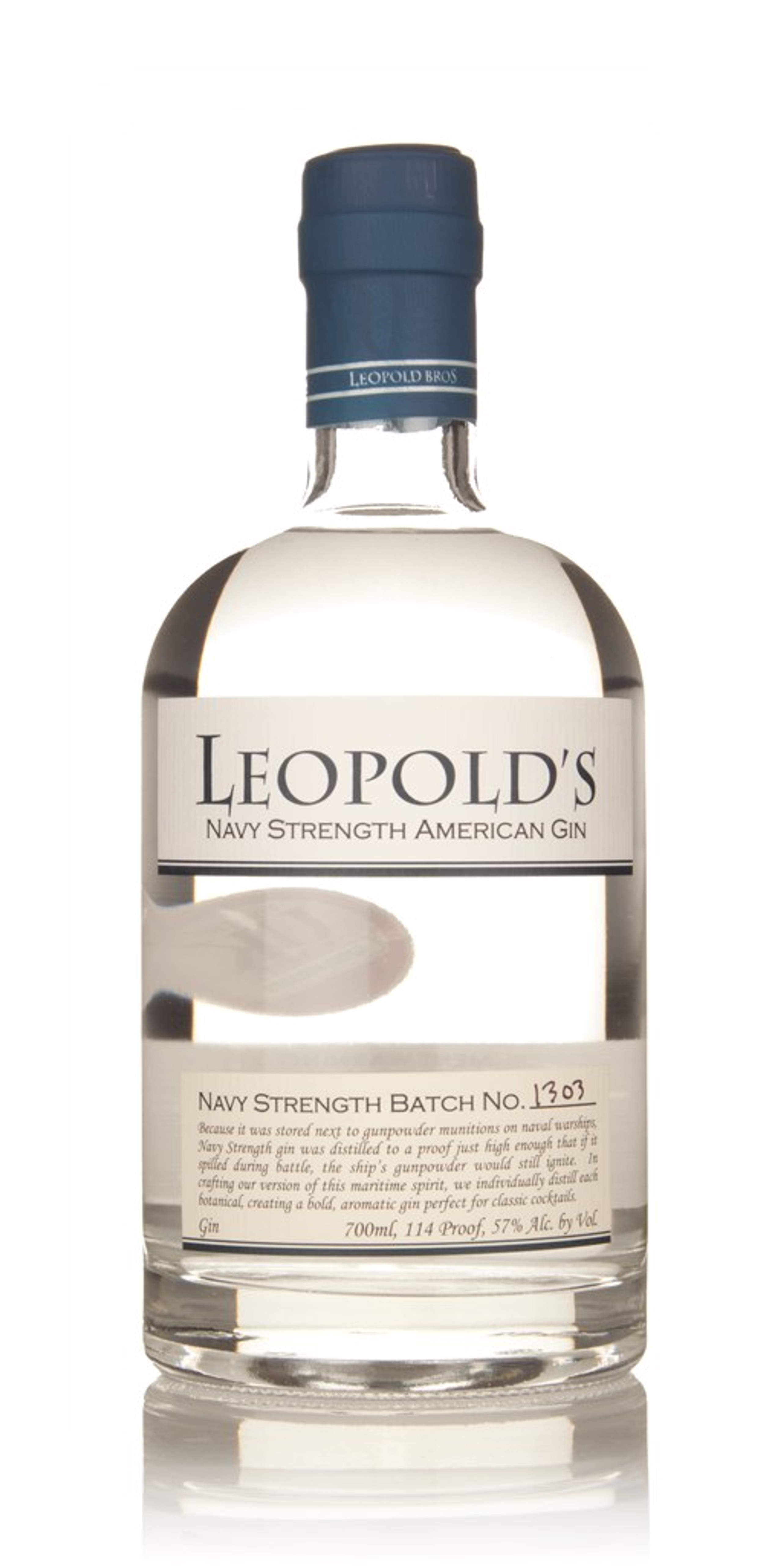 Leopold's Navy Strength American Gin 70cl