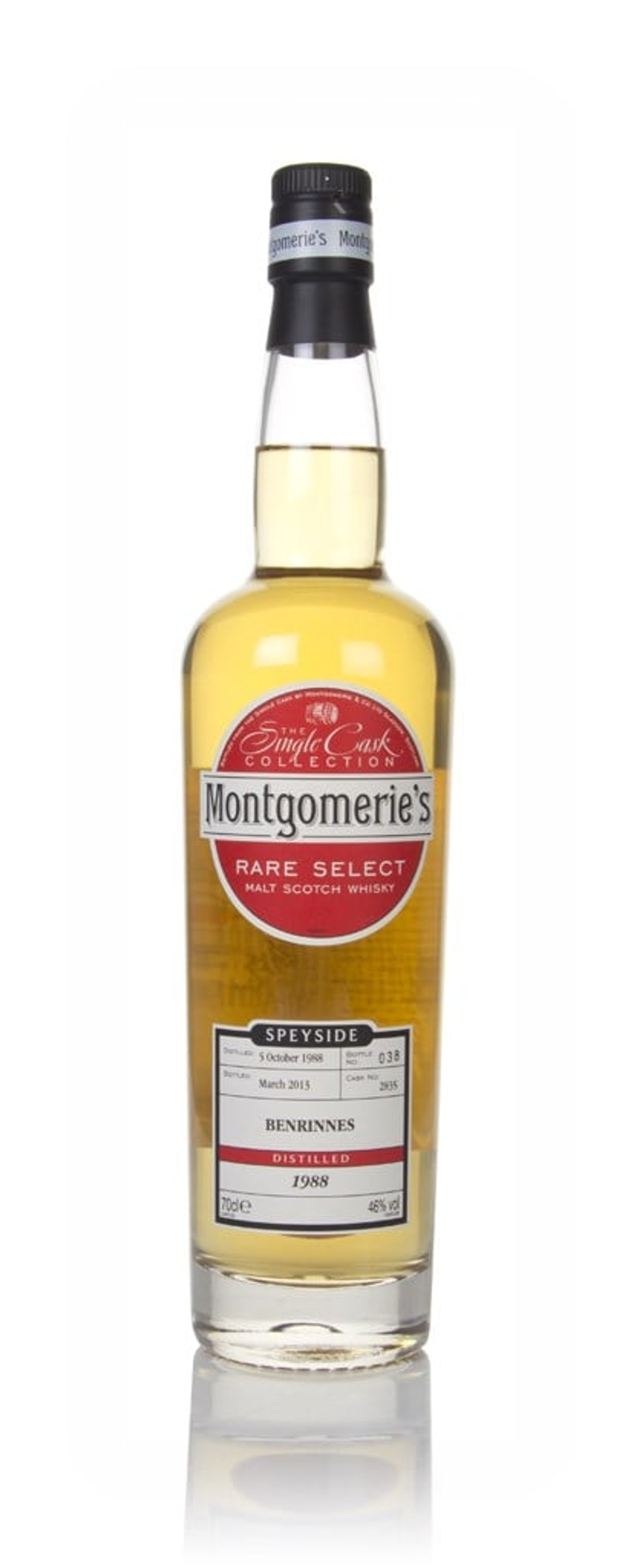 Benrinnes 24 Year Old 1988 (cask 2835) - Rare Select (Montgomerie's) 70cl