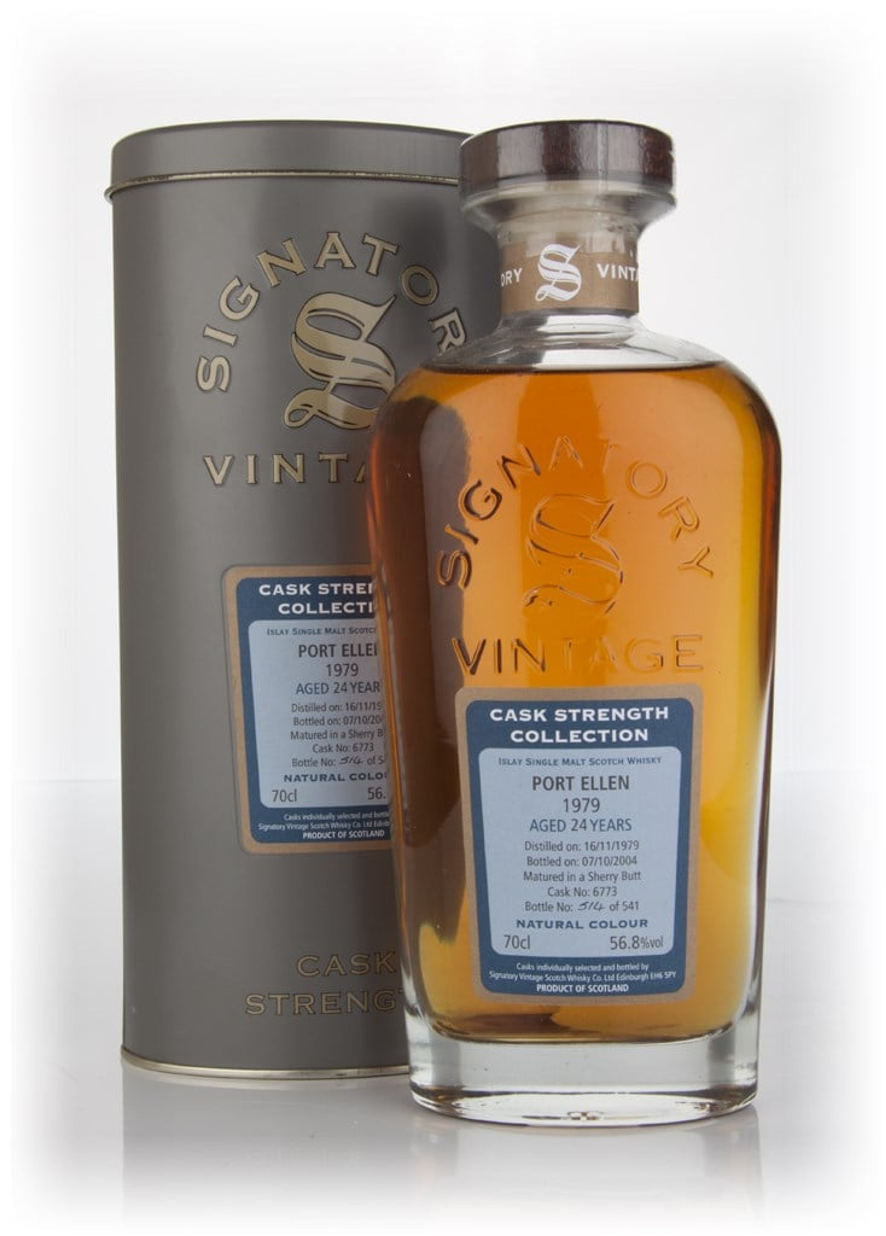Port Ellen 24 Year Old 1979 - Cask Strength Collection (Signatory) 70cl