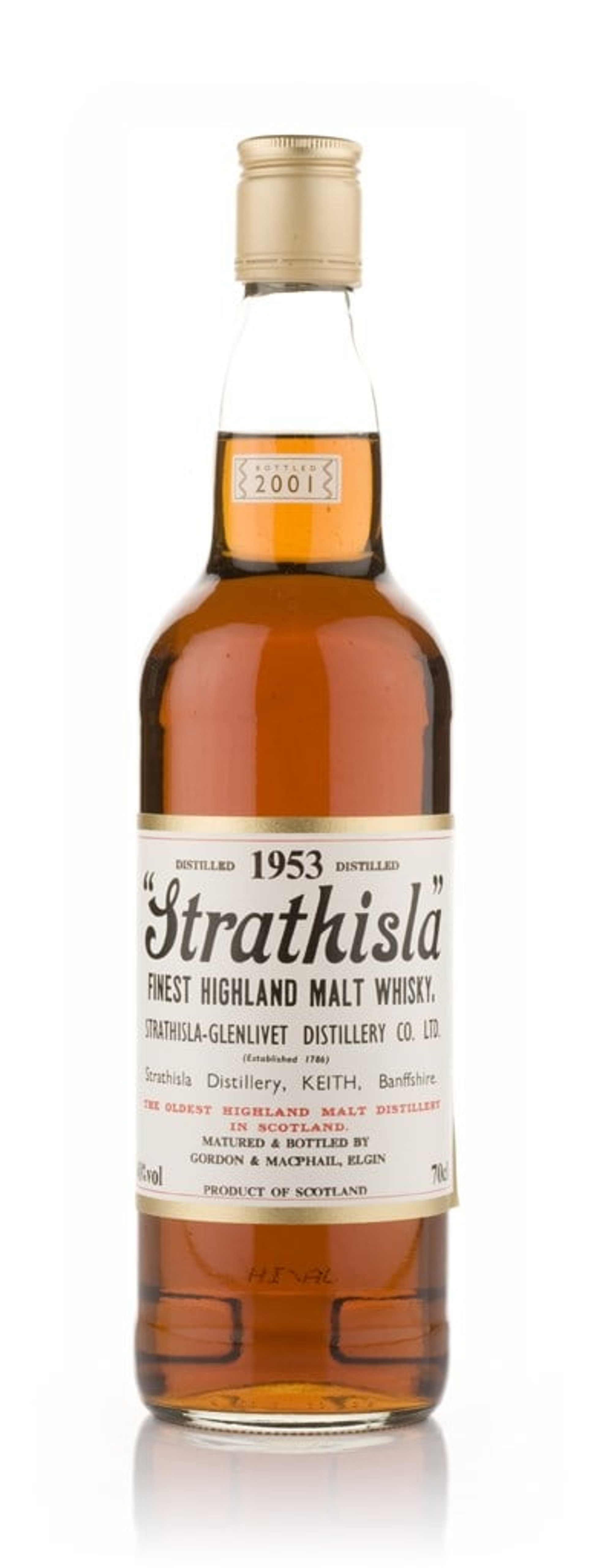 Strathisla 1953 (Gordon and MacPhail) 70cl