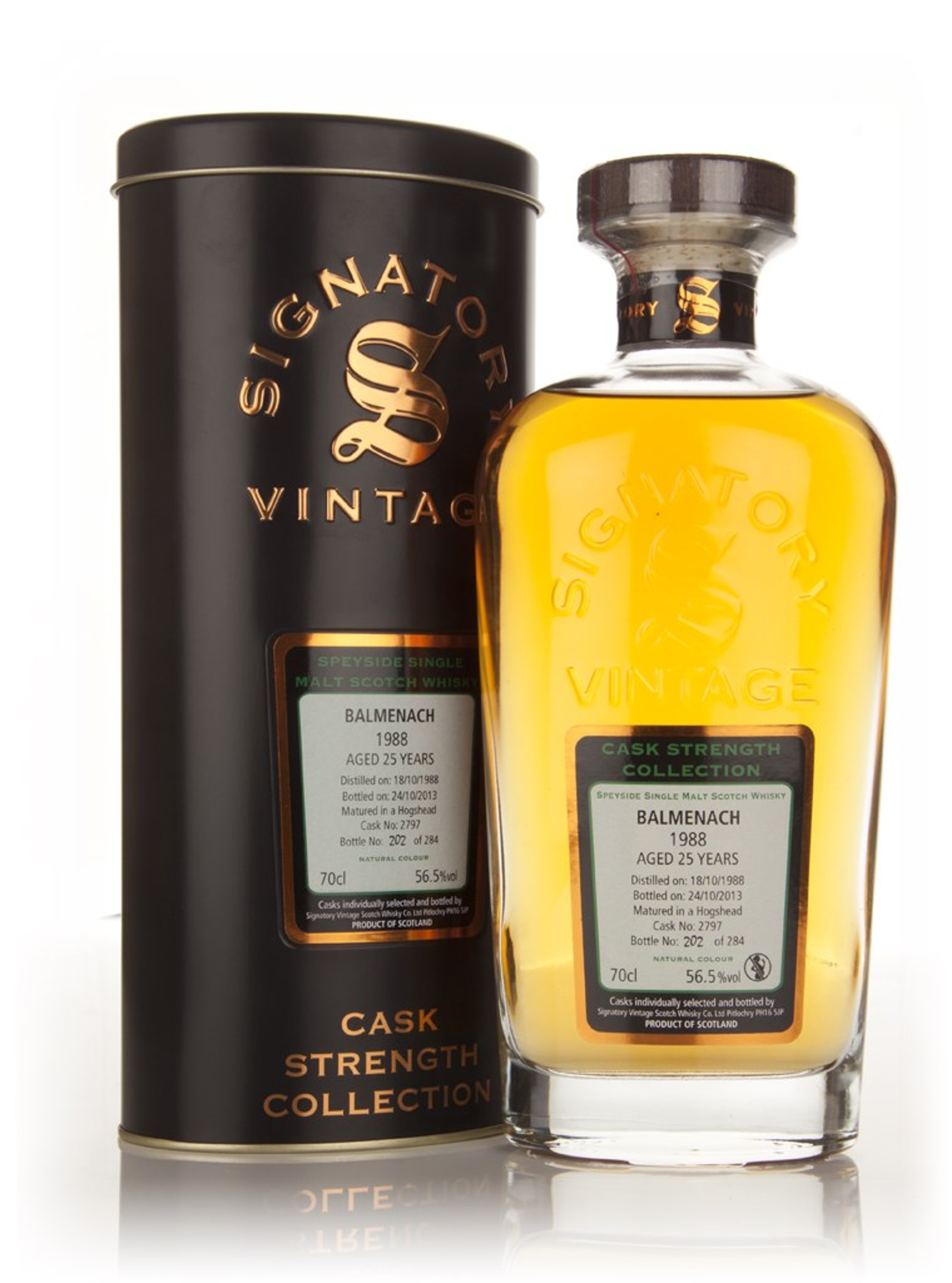 Balmenach 25 Year Old 1988 (cask 2797) - Cask Strength Collection (Signatory) 70cl
