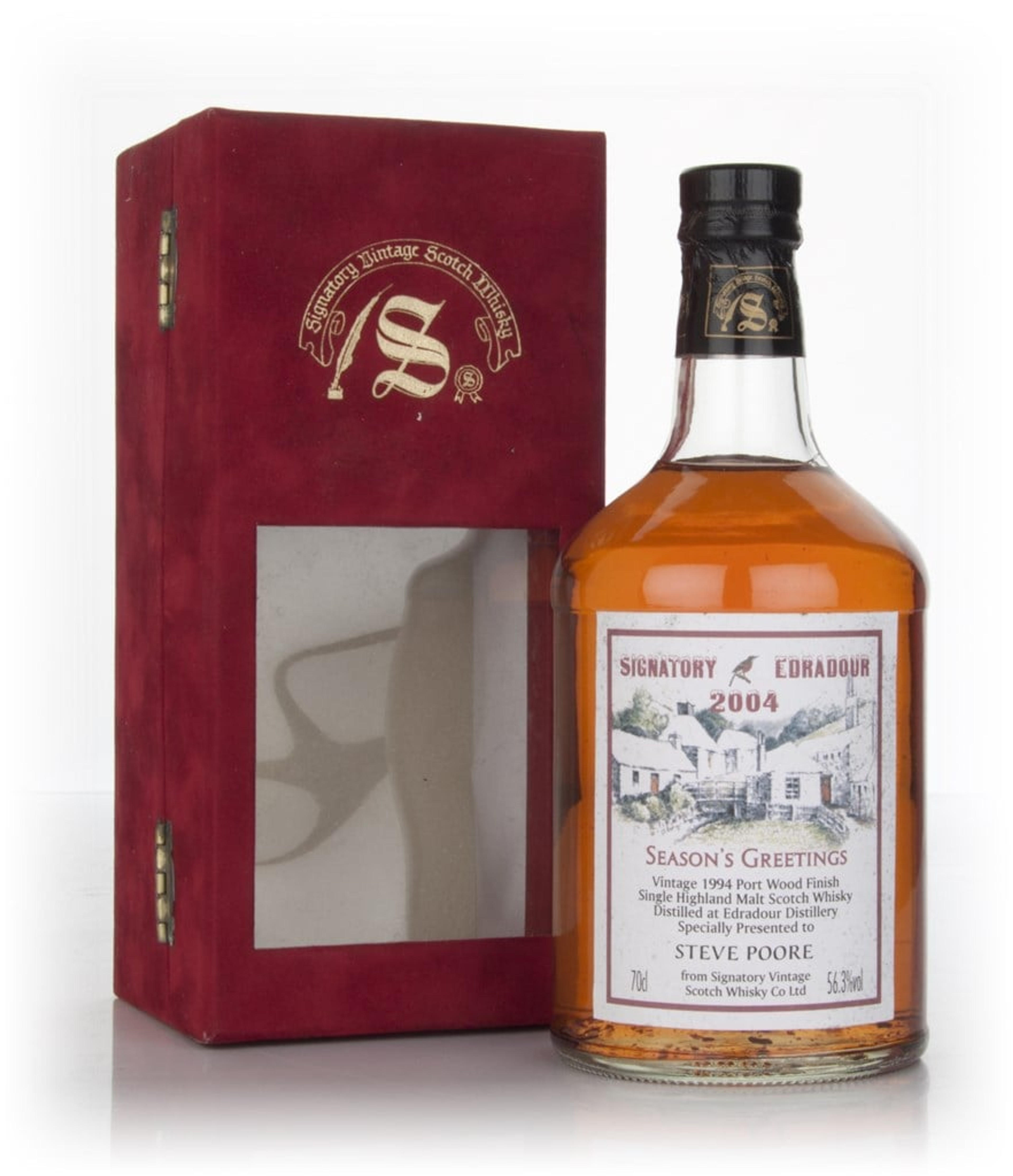 Edradour 1994 Season's Greetings (Signatory) 70cl