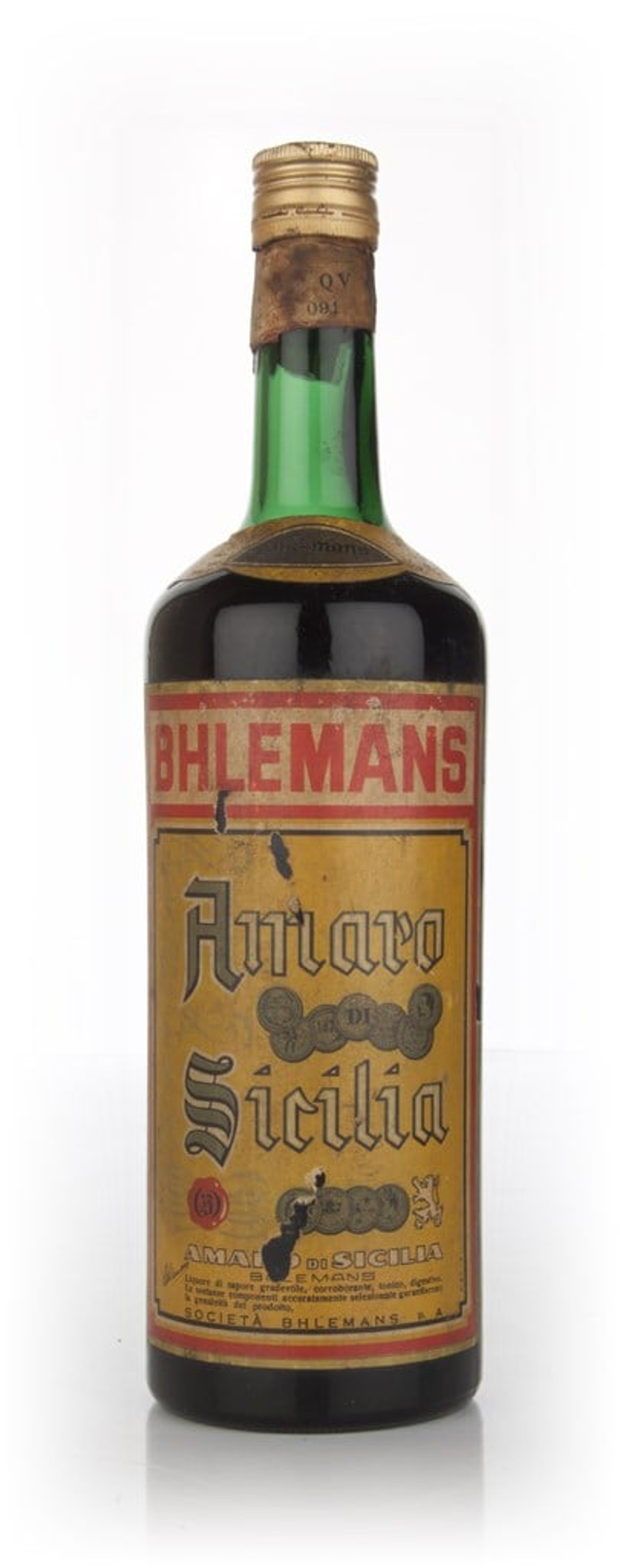 Bhlemans Amaro Sicilia - 1960s 100cl