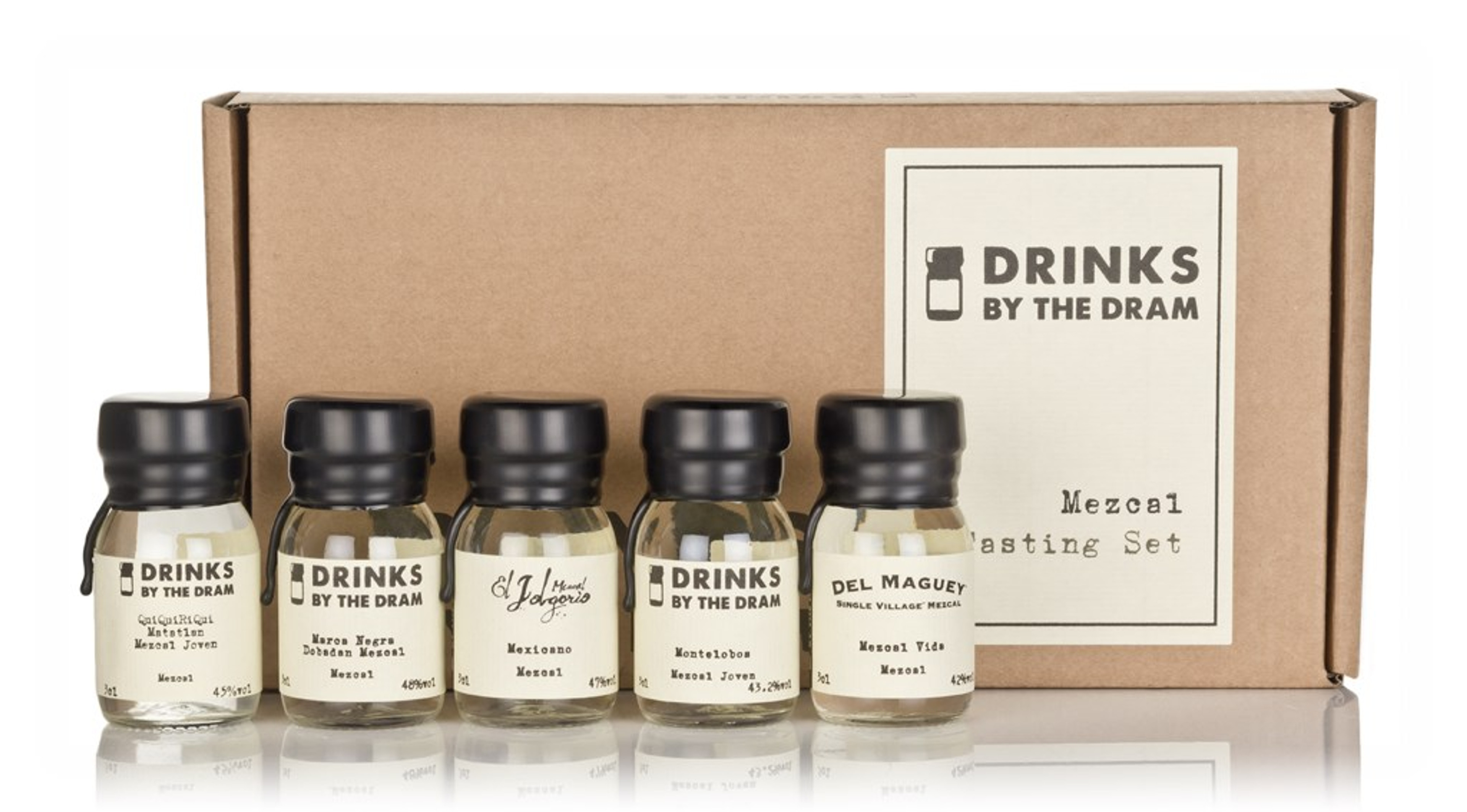 Mezcal Tasting Set 15cl