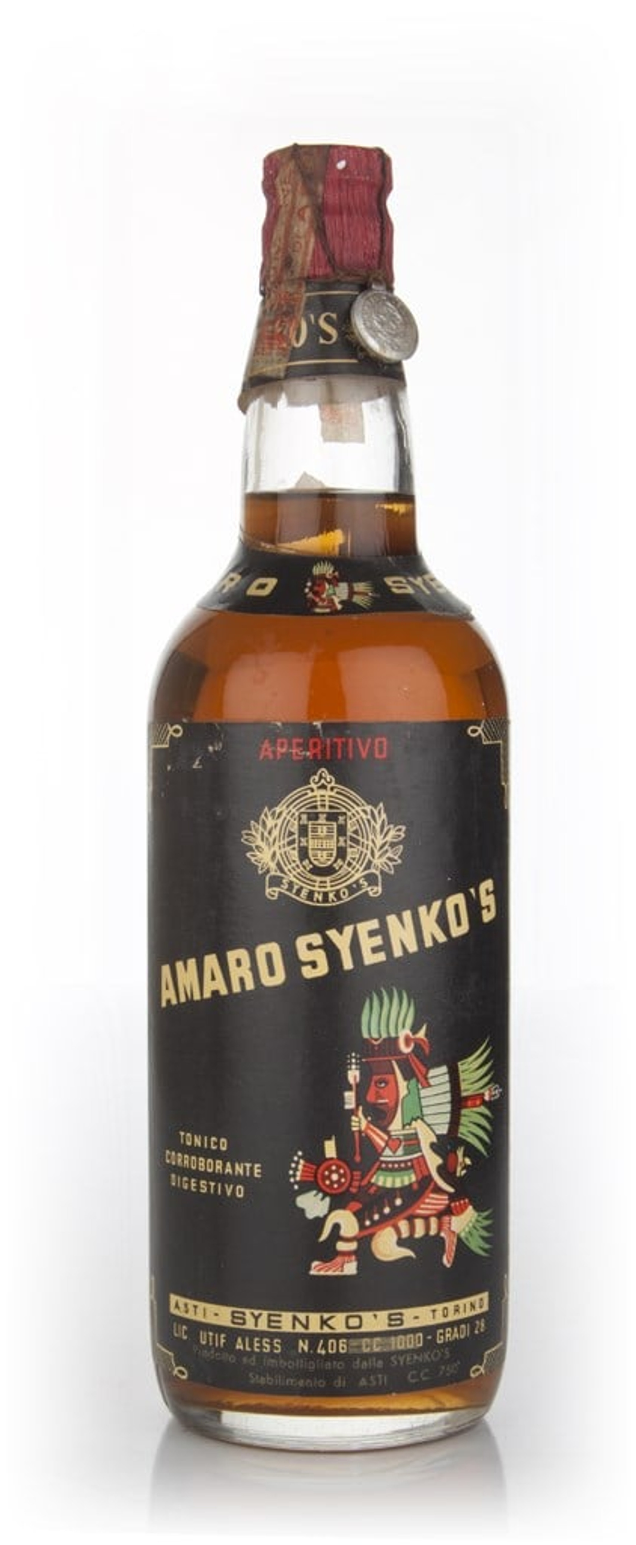 Syenko's Amaro - 1960s 75cl