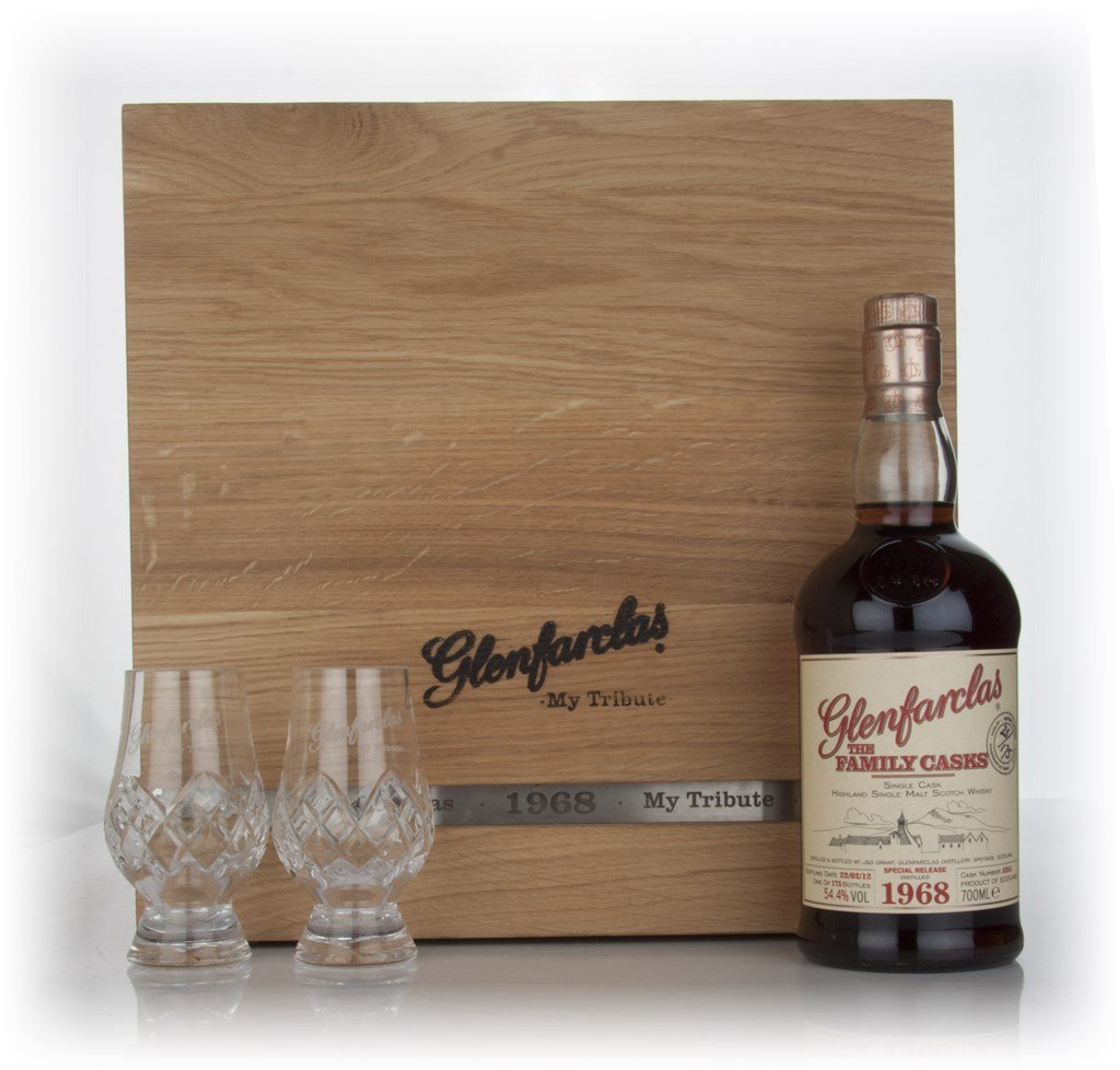 Glenfarclas 1968 Family Cask - 'My Tribute' 70cl