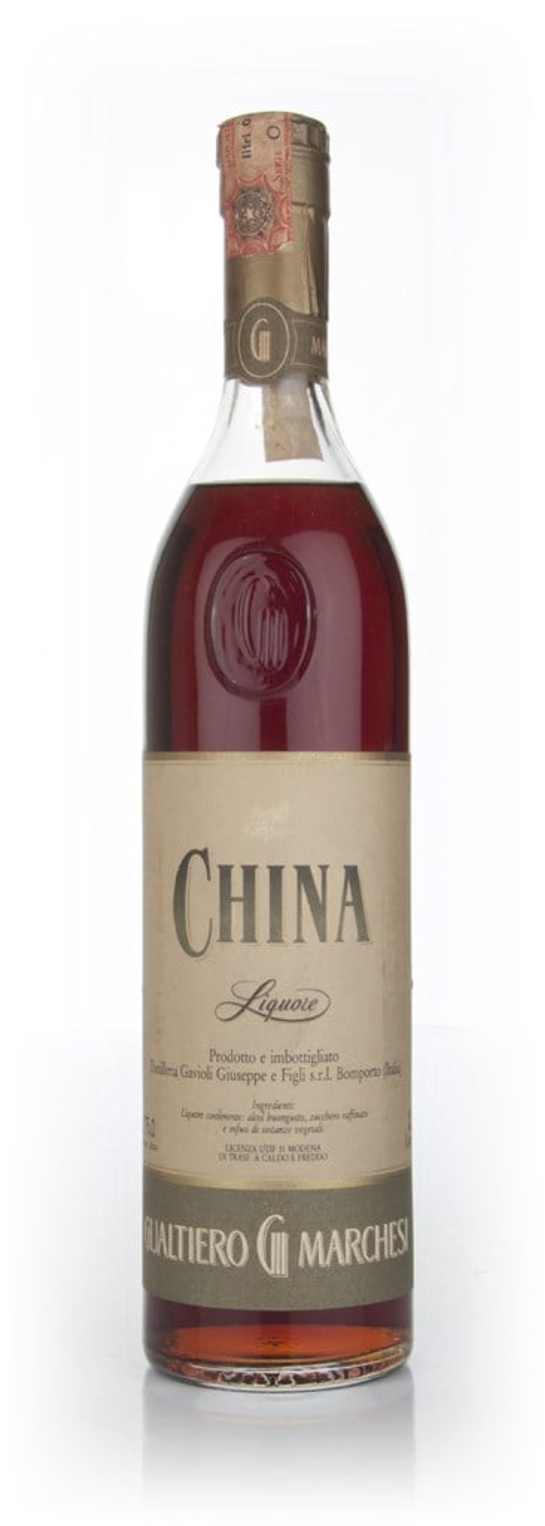 Gavioli Giuseppe China - 1970s 75cl