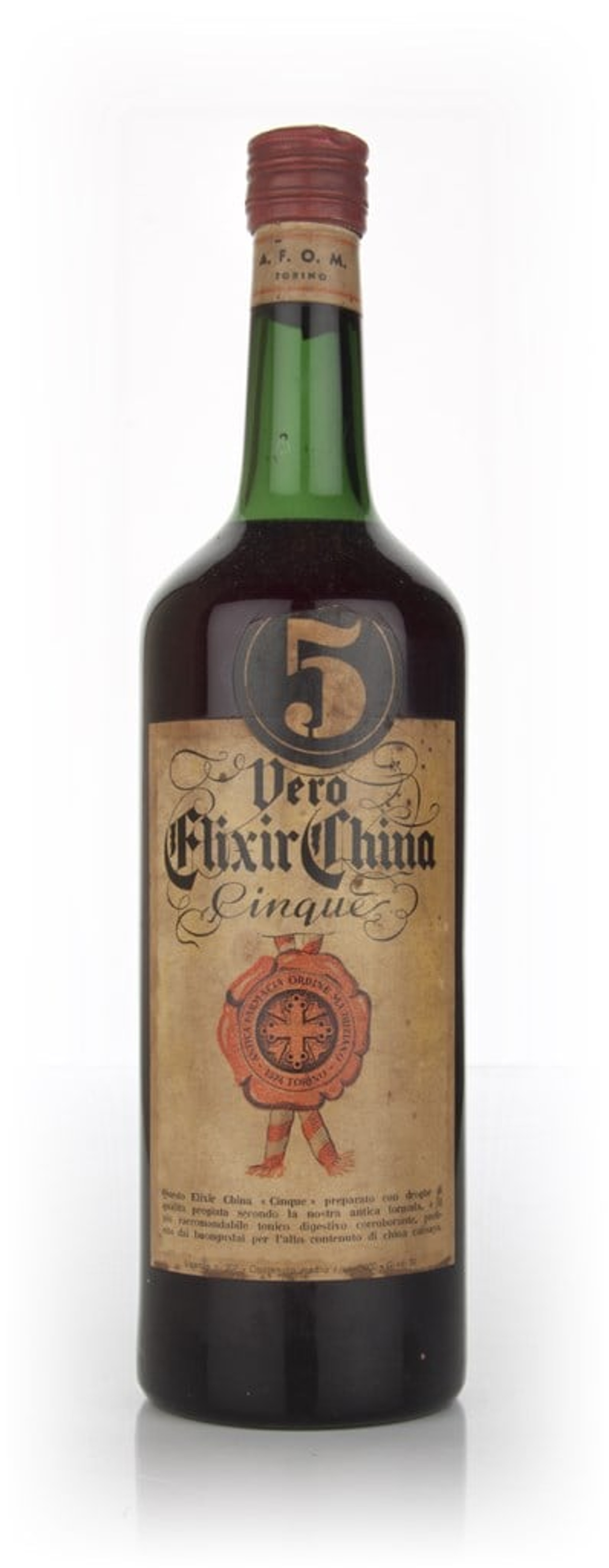 AFOM Vero Elixir China Cinque - 1960s 100cl
