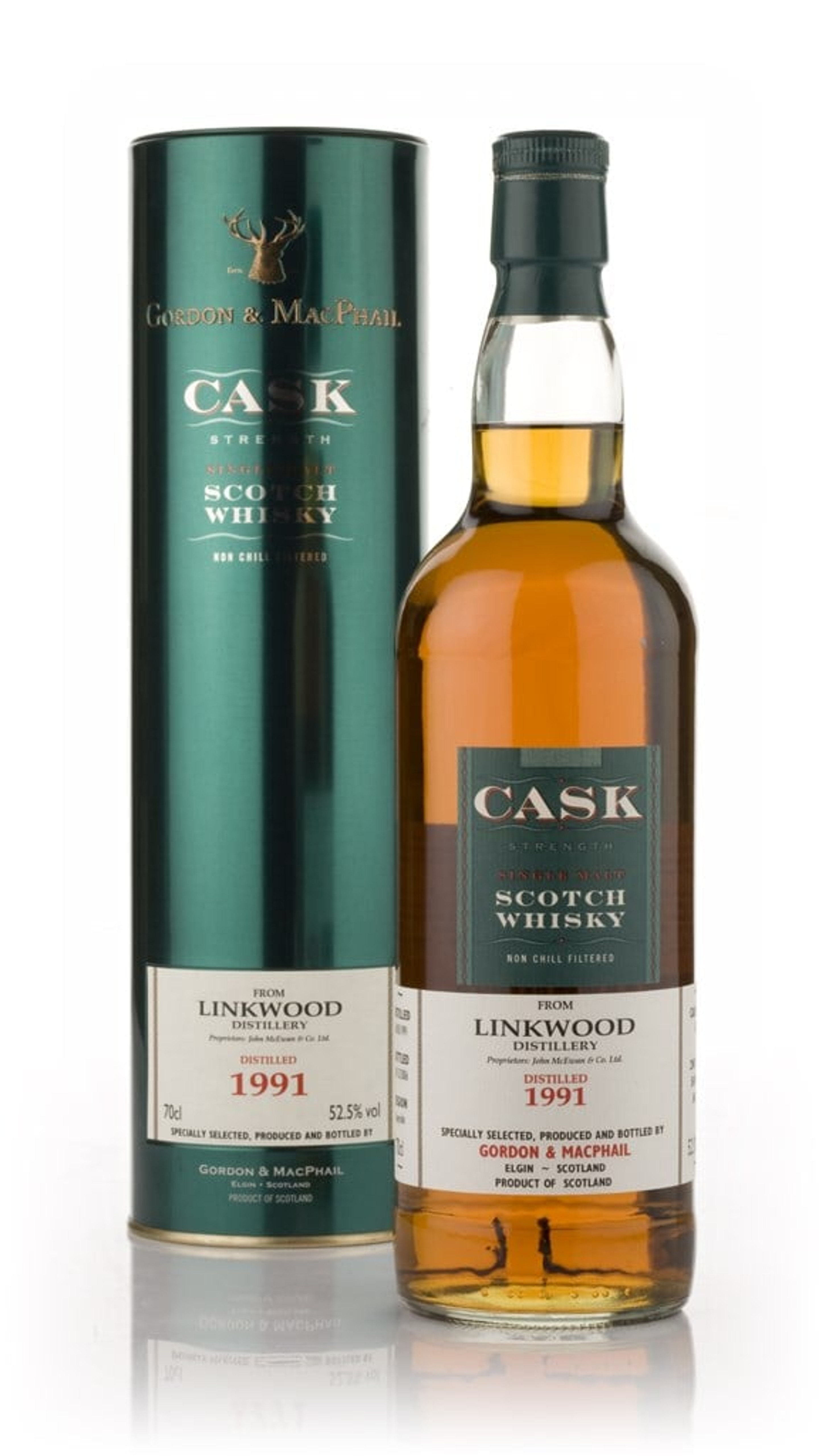 Linkwood 1991 - Cask Strength (Gordon and MacPhail) 70cl