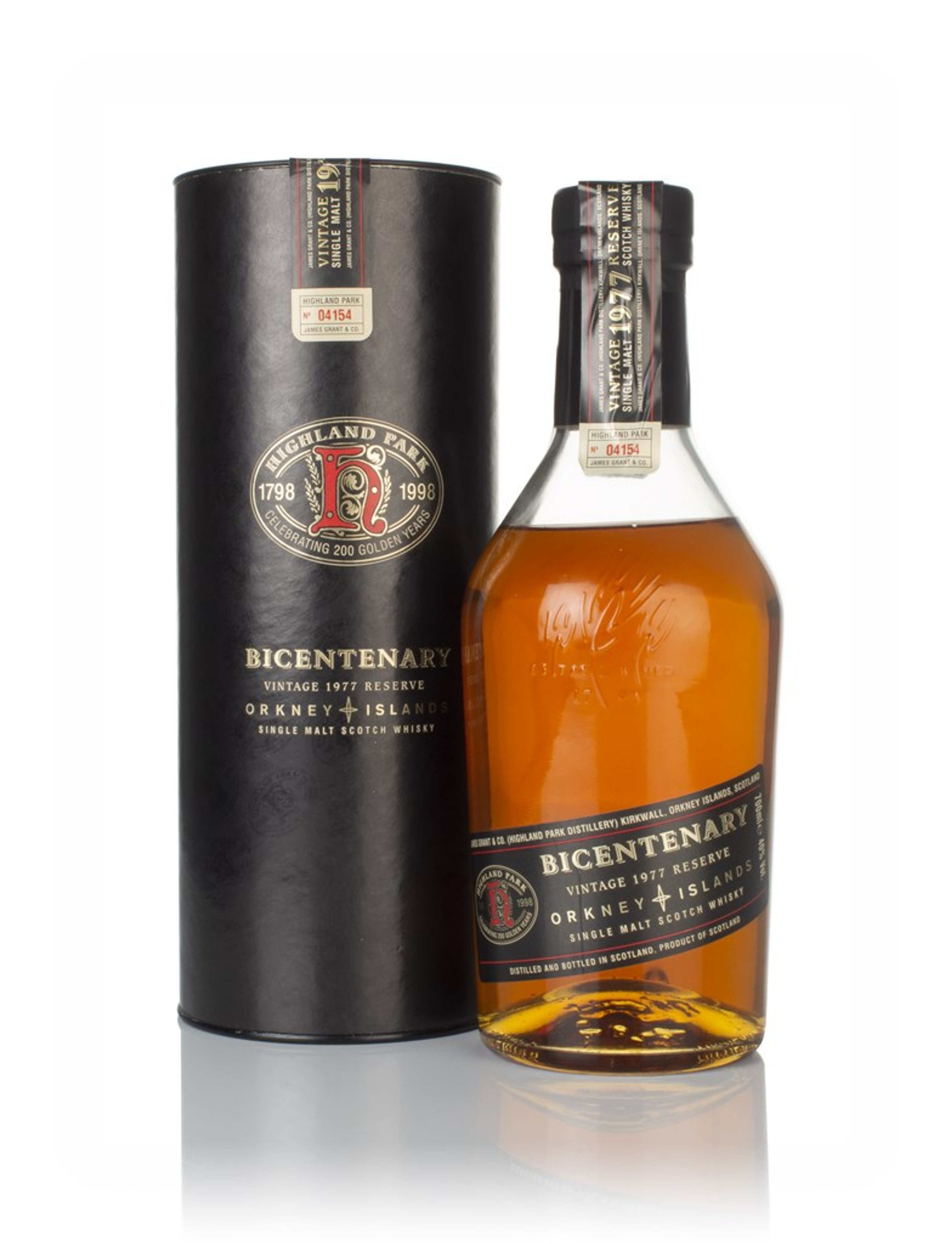 Highland Park 21 Year Old 1977 - Bicentenary 70cl
