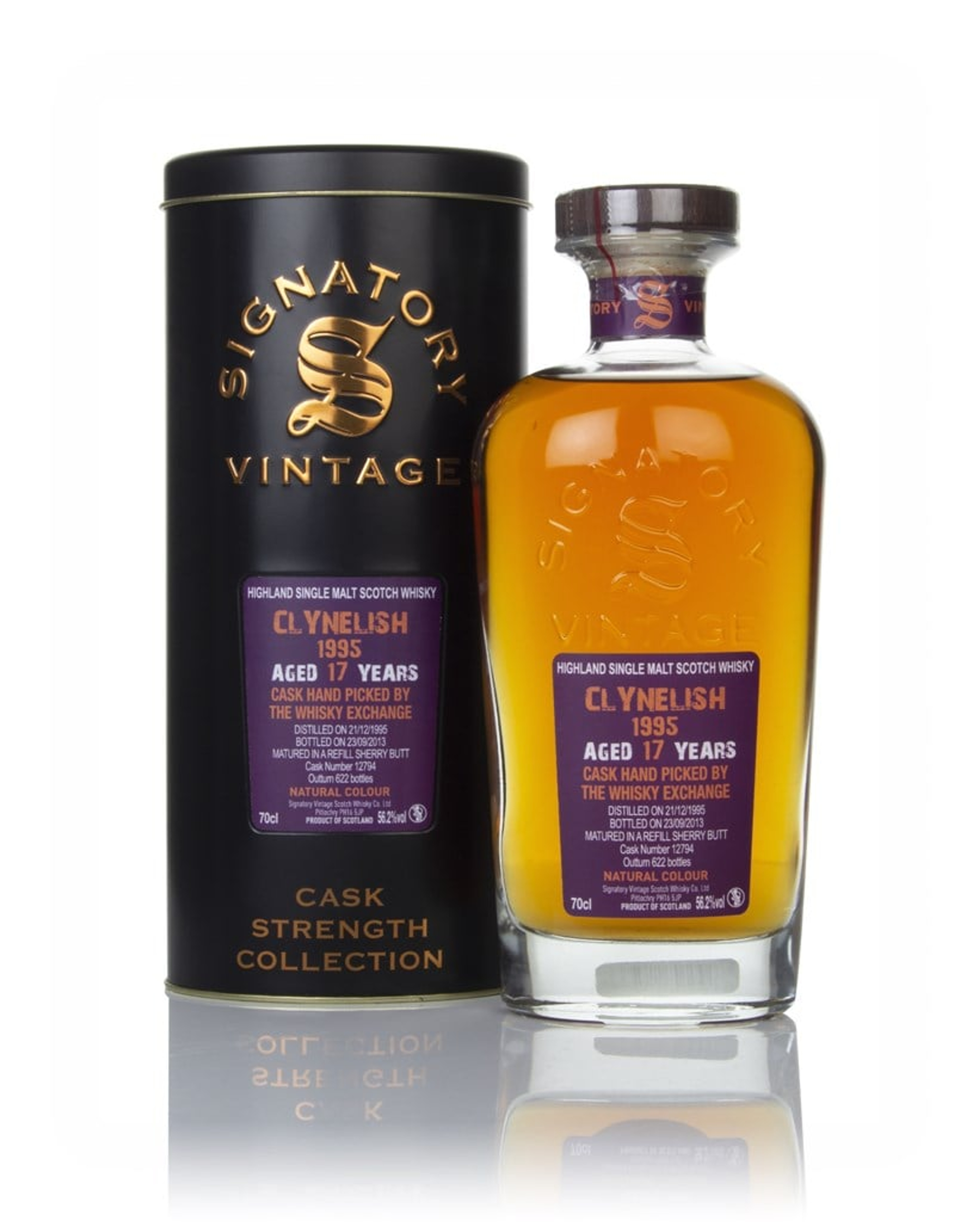 Clynelish 17 Year Old 1995 (cask 12794) - Cask Strength Collection (Signatory) 70cl