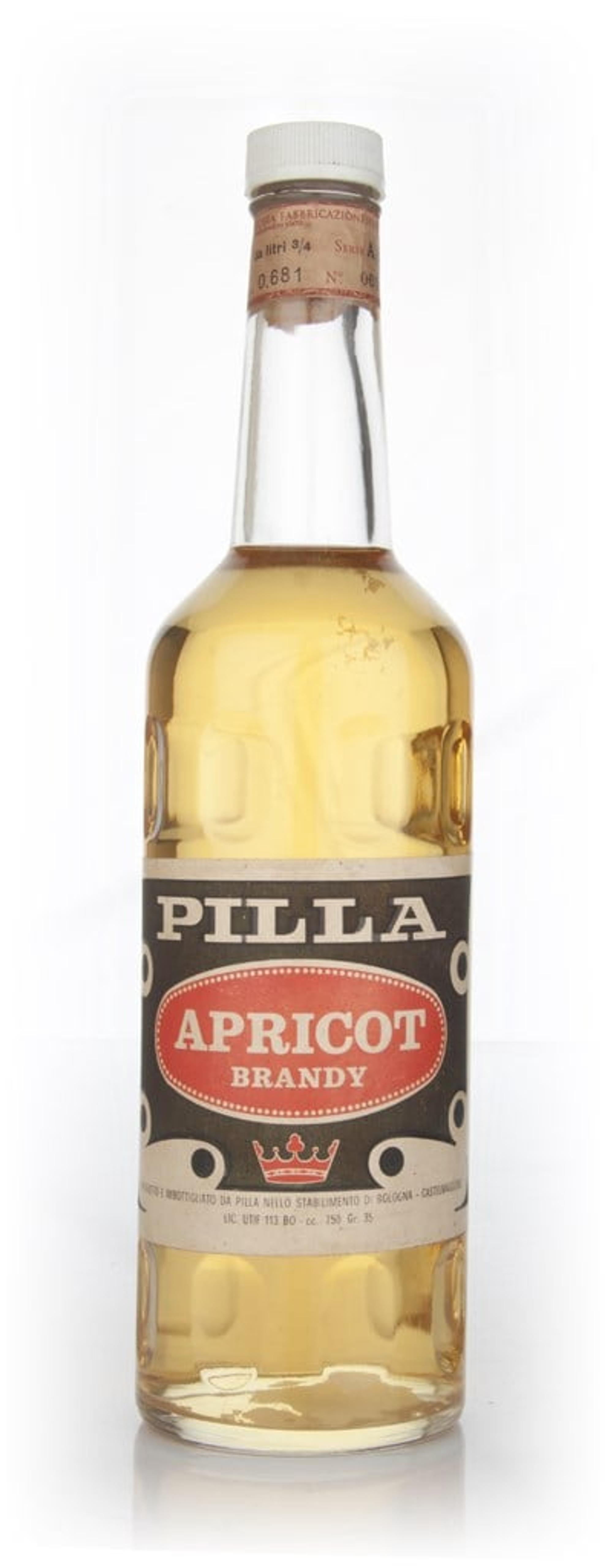 Pilla Apricot Brandy - 1960s 75cl