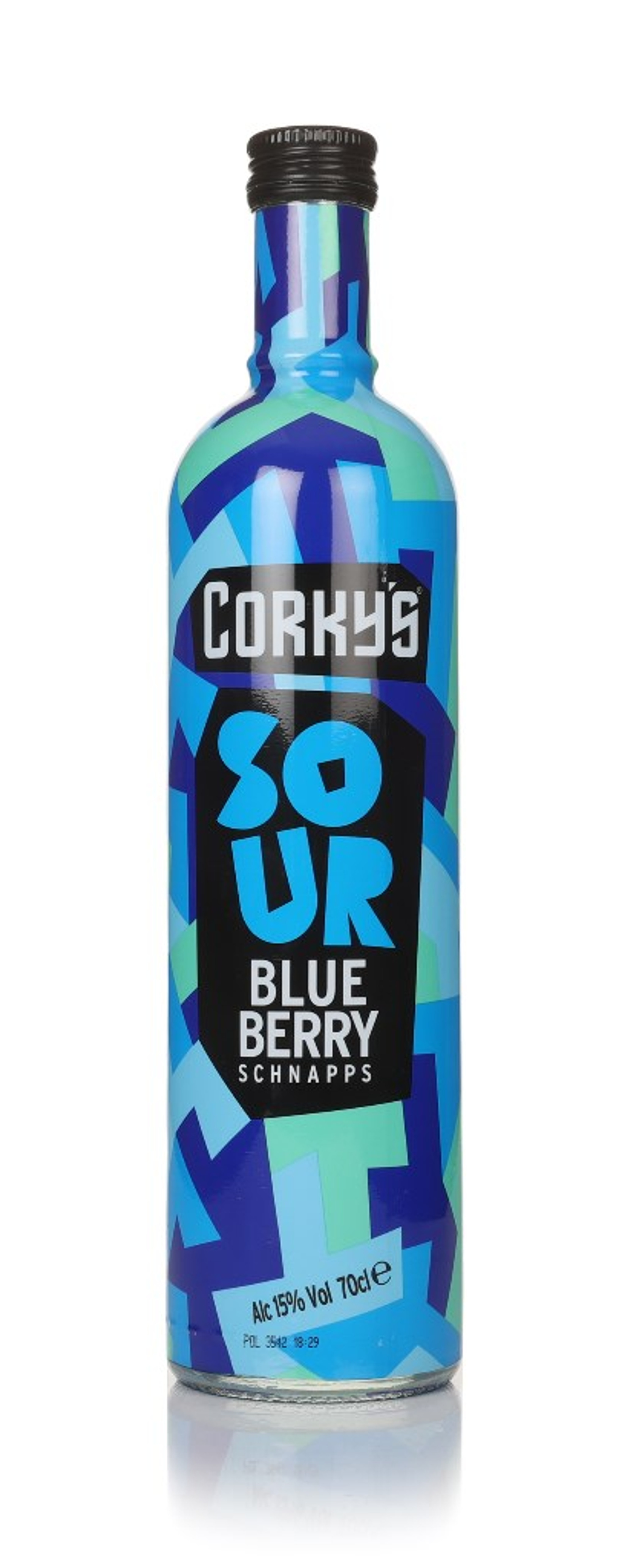 Corky's Sour Blueberry Schnapps 70cl