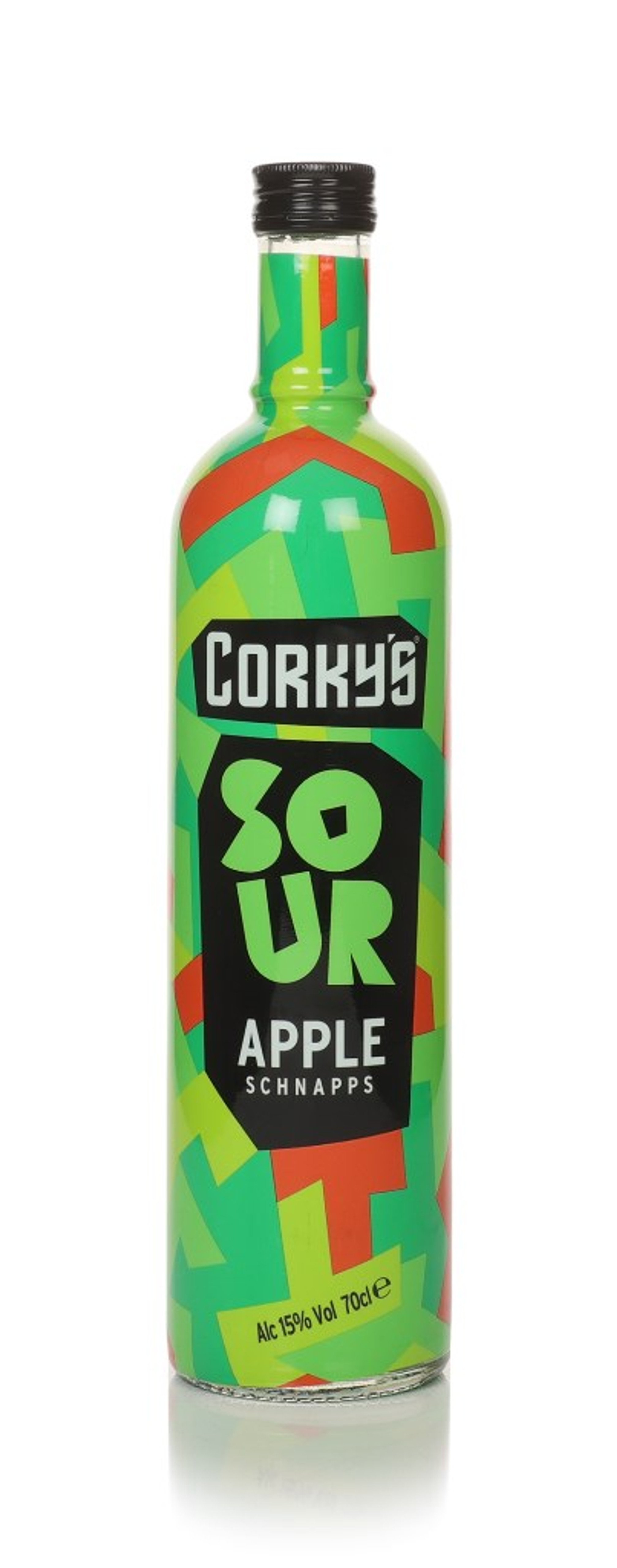 Corky's Sour Apple Schnapps 70cl