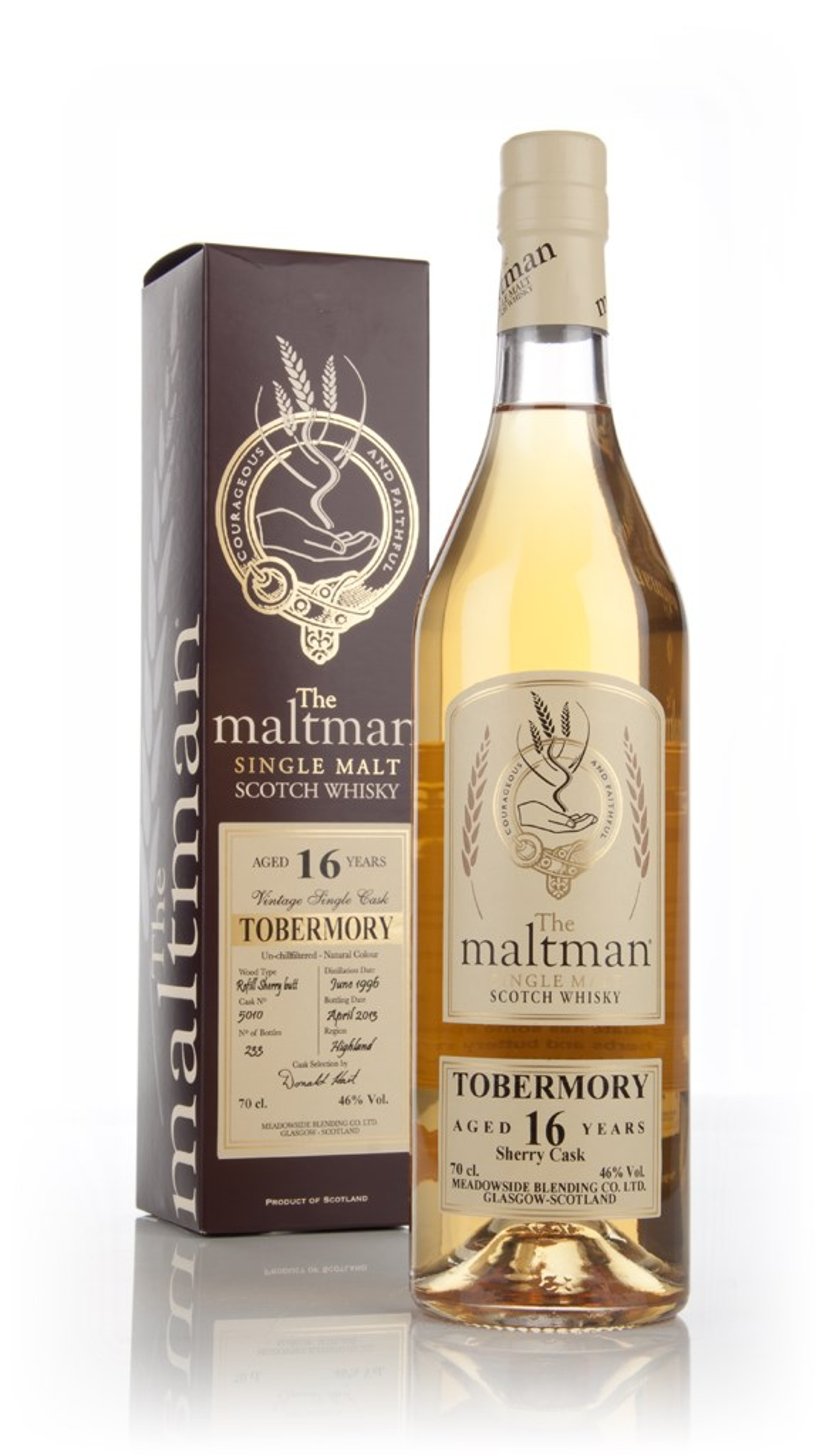 Tobermory 16 Year Old 1996 (cask 5010) - The Maltman 70cl