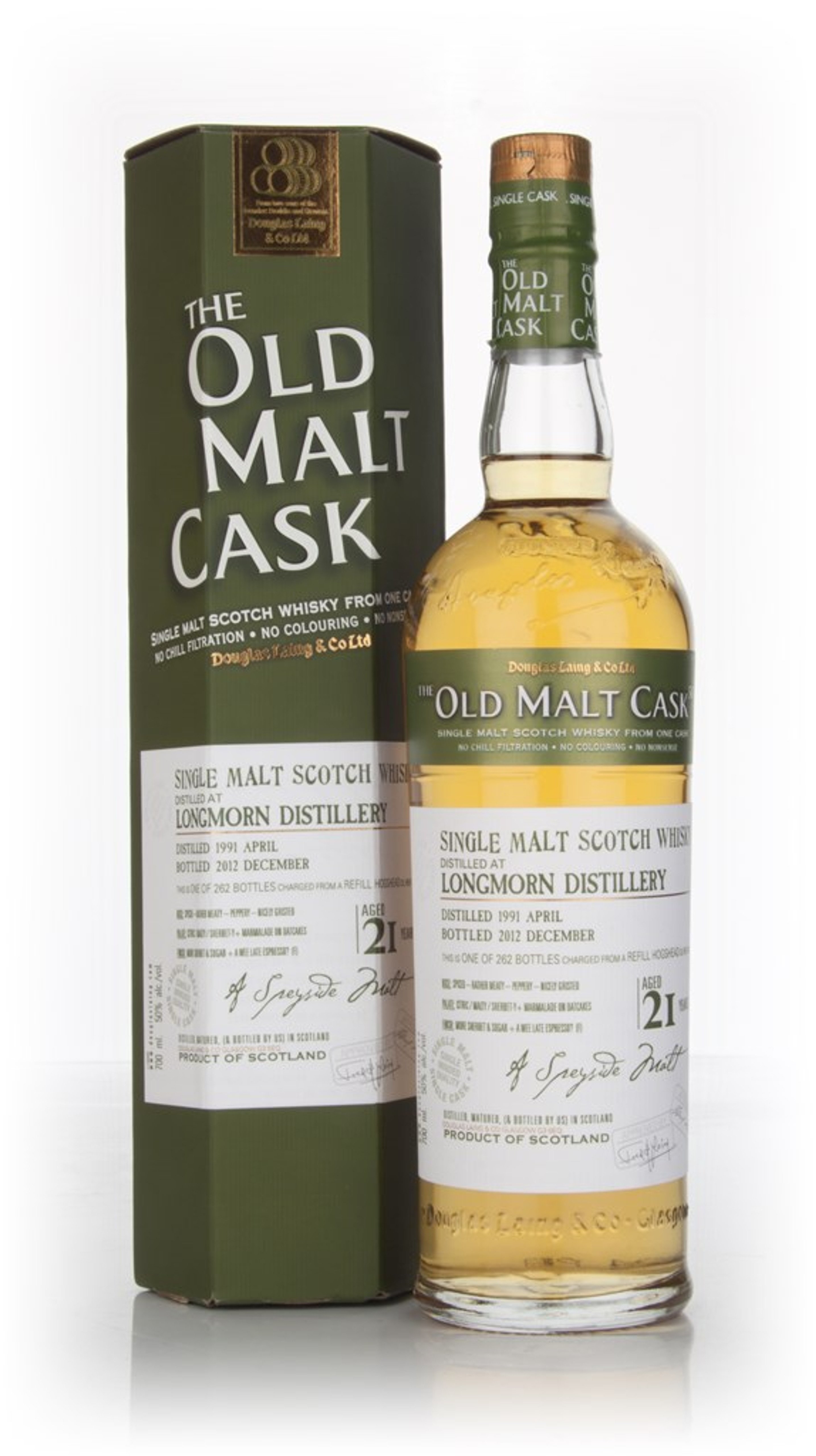 Longmorn 21 Year Old 1991 Cask 9233 - Old Malt Cask (Douglas Laing) 70cl