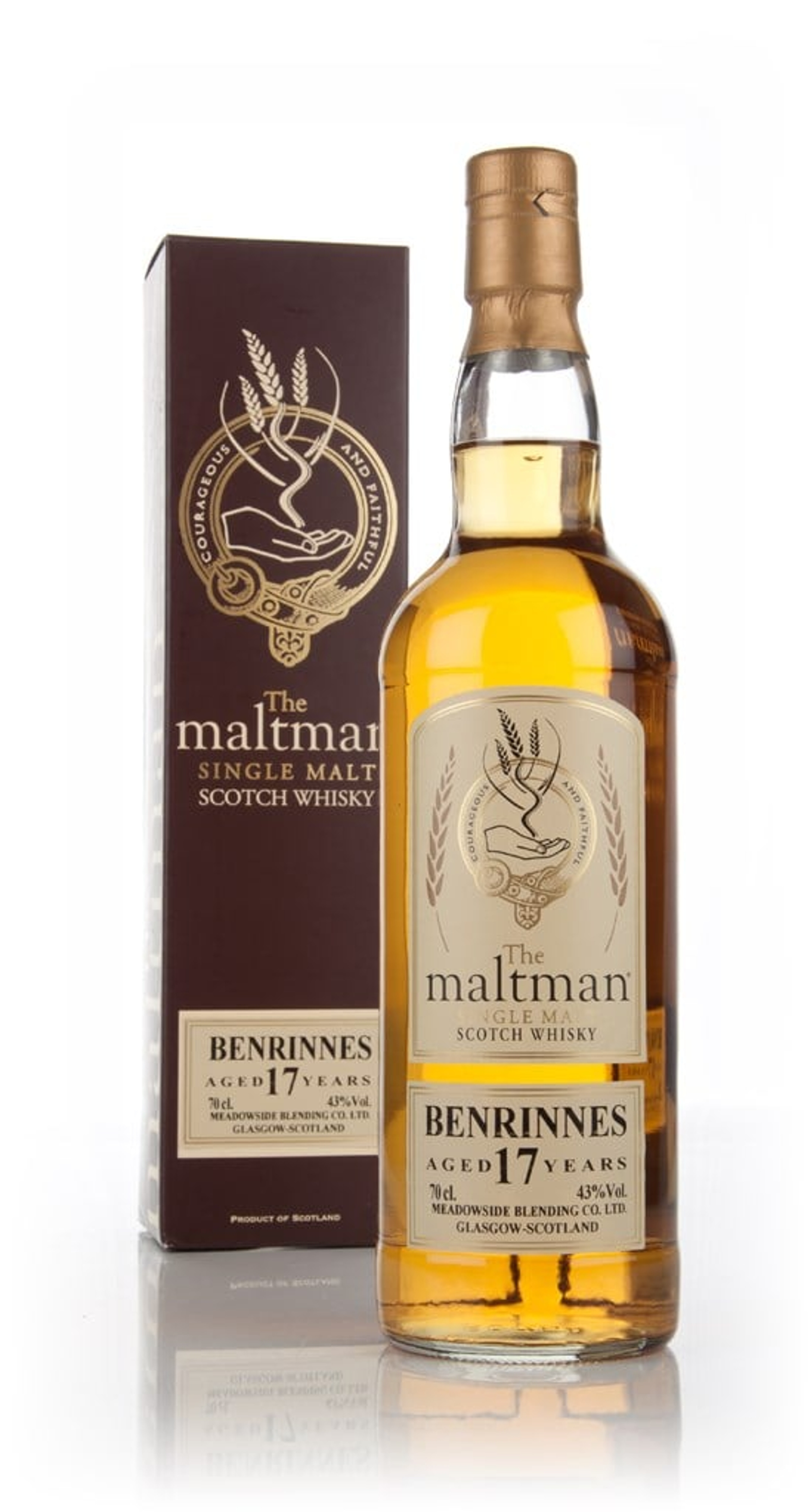 Benrinnes 17 Year Old - The Maltman 70cl