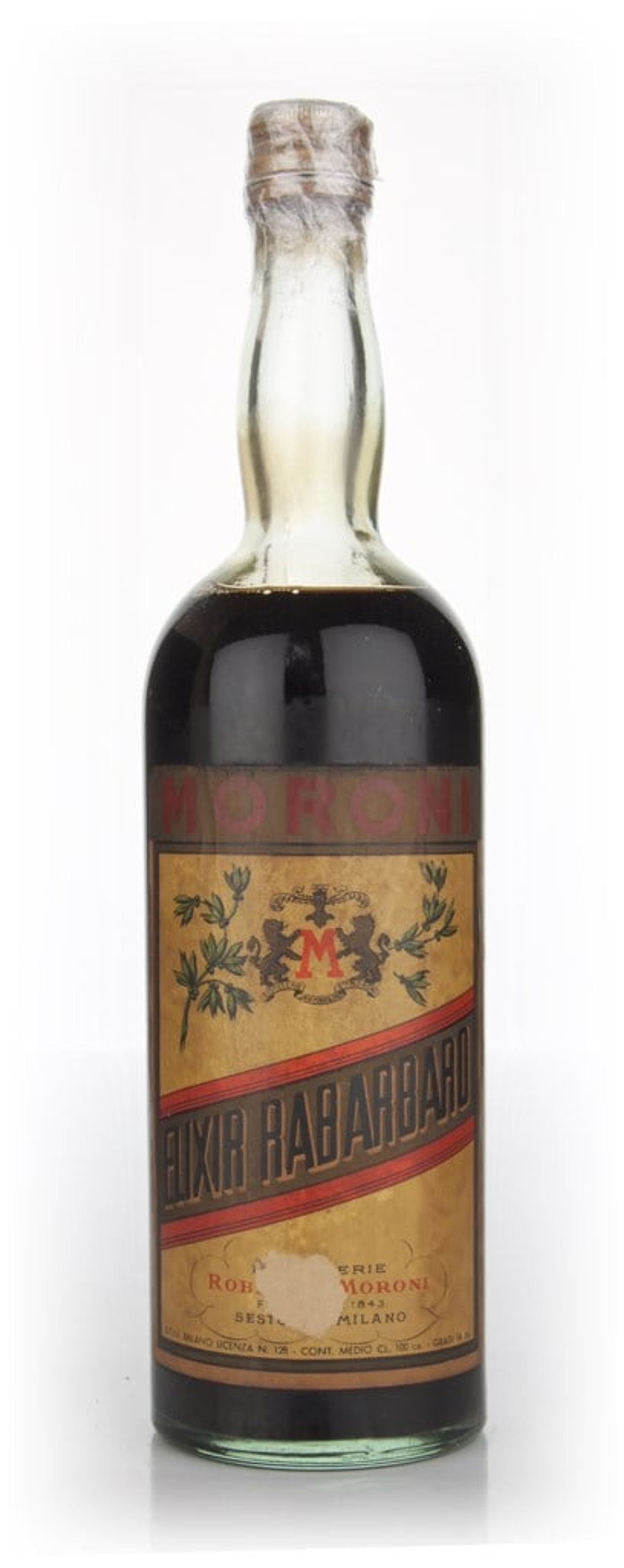Moroni Elixir Rabarbaro - 1960s 100cl