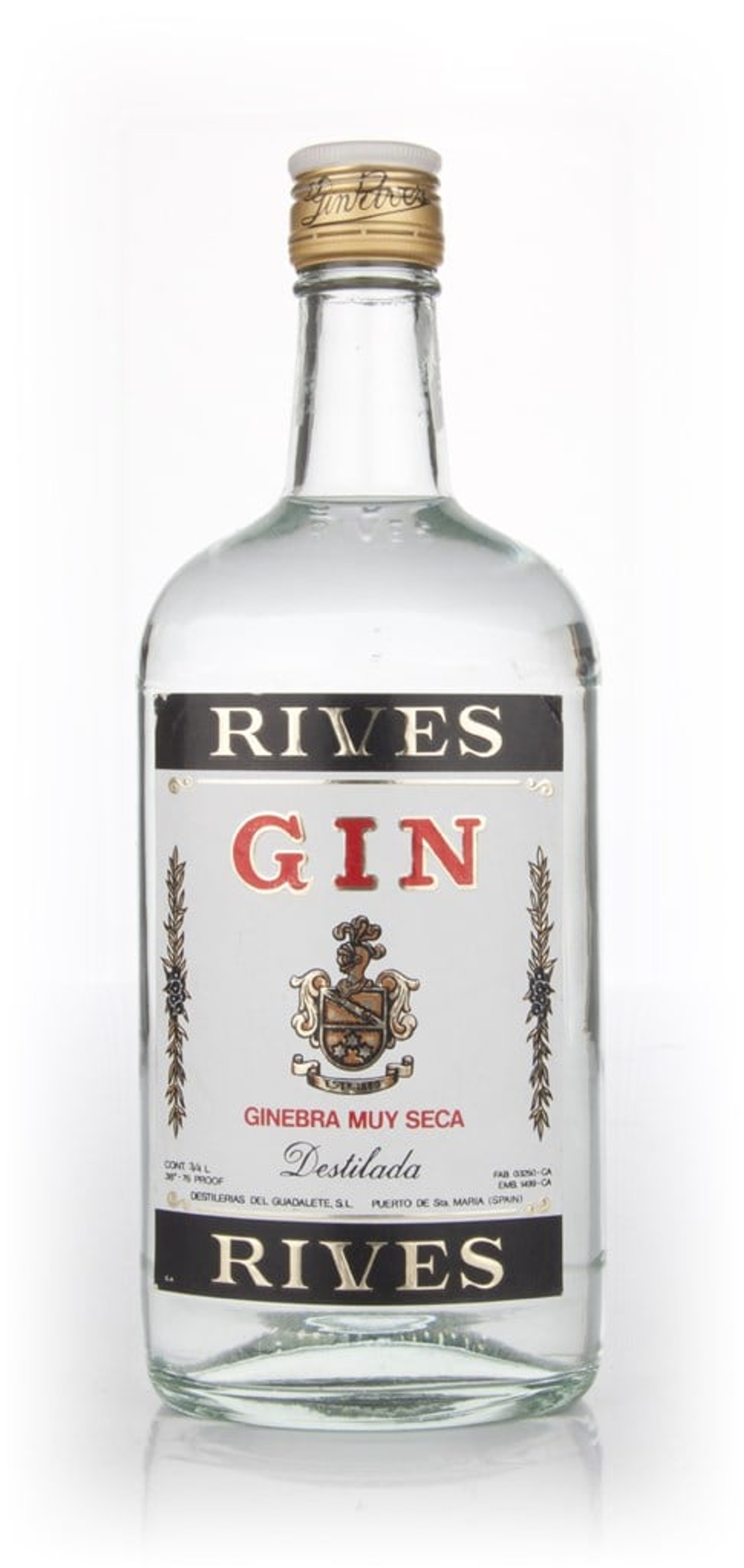 Rives Extra Dry Gin - 1980s 75cl