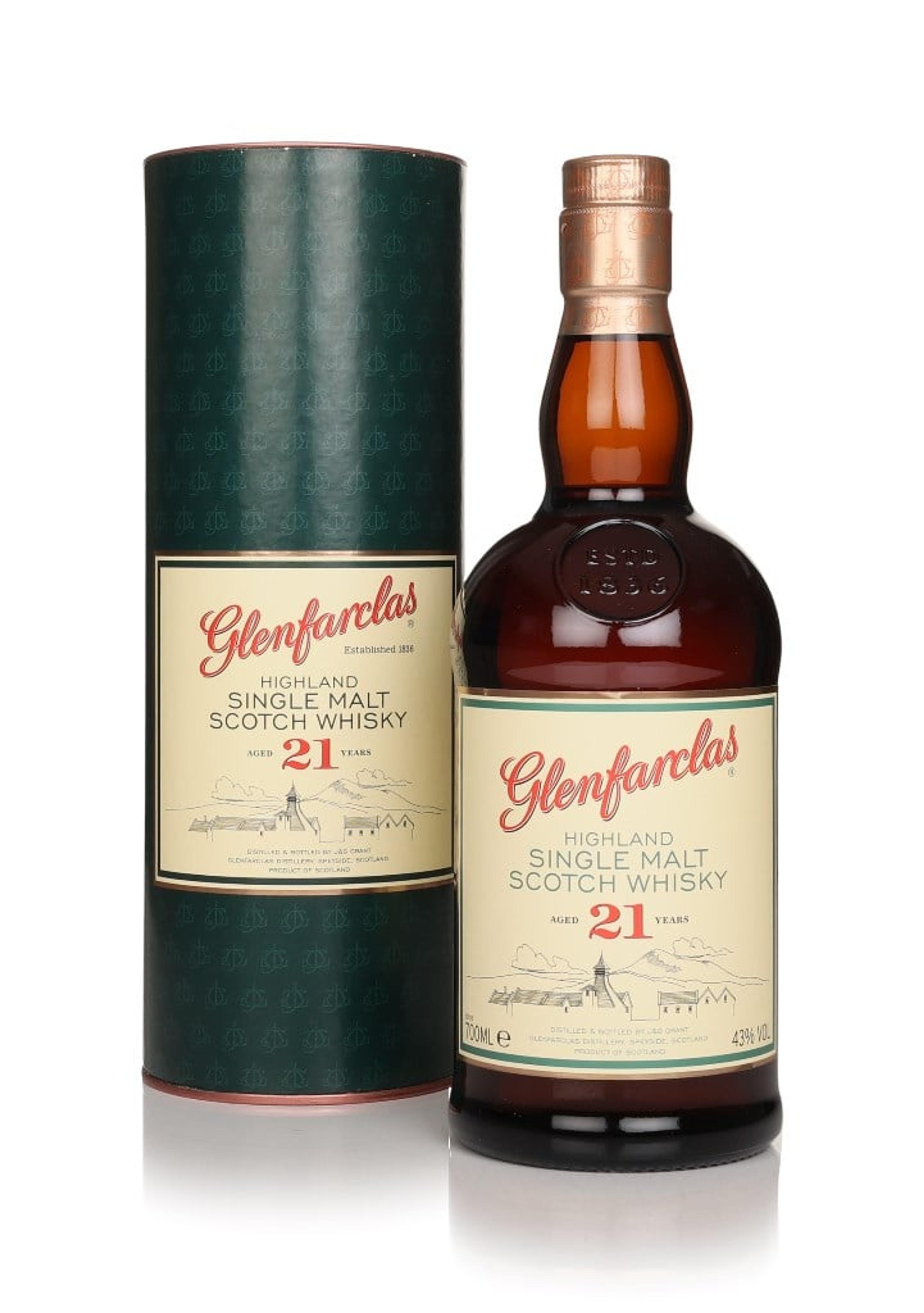 Glenfarclas 21 Year Old - 2010s 70cl