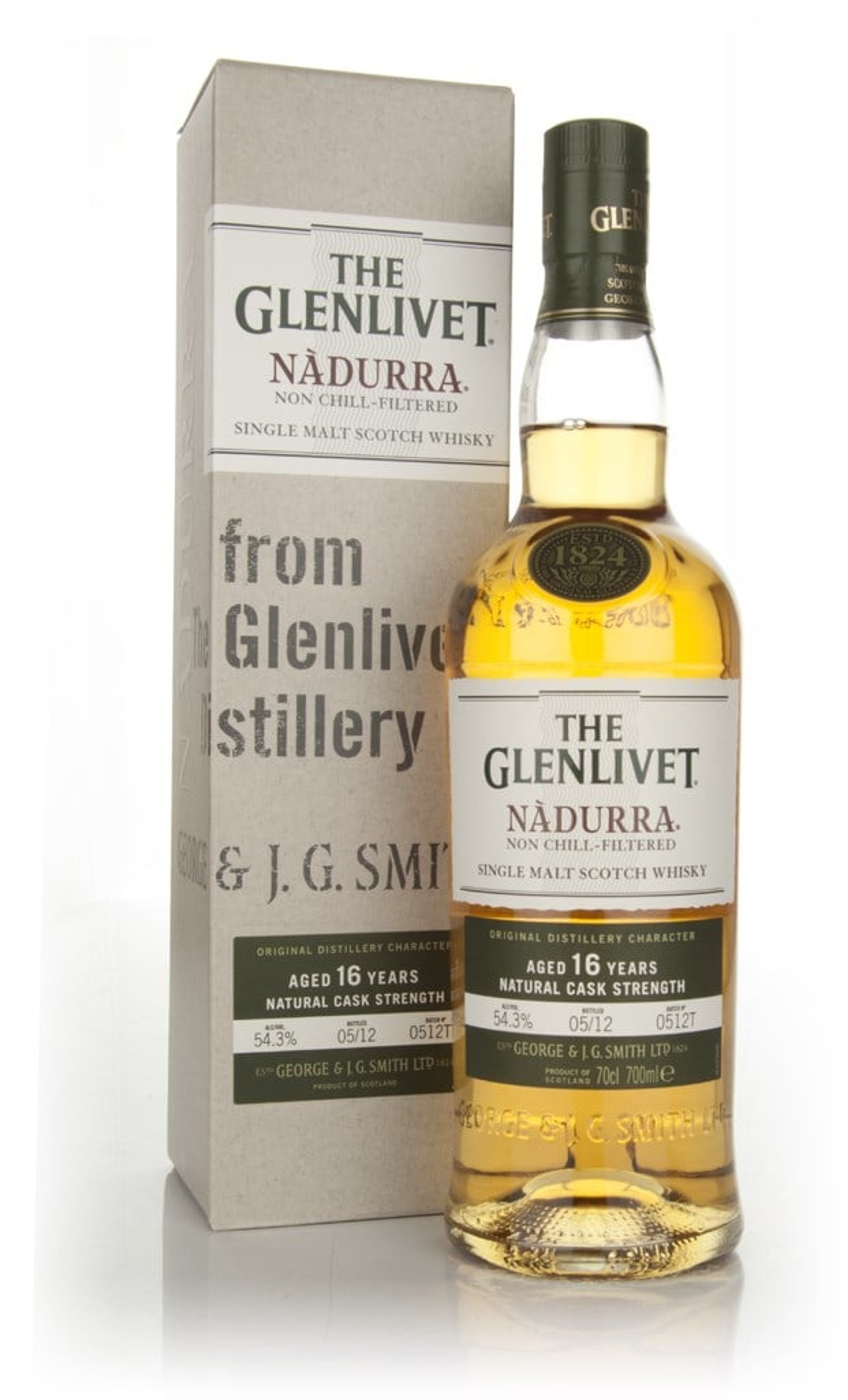 The Glenlivet 16 Year Old Nàdurra Batch 0512T 70cl