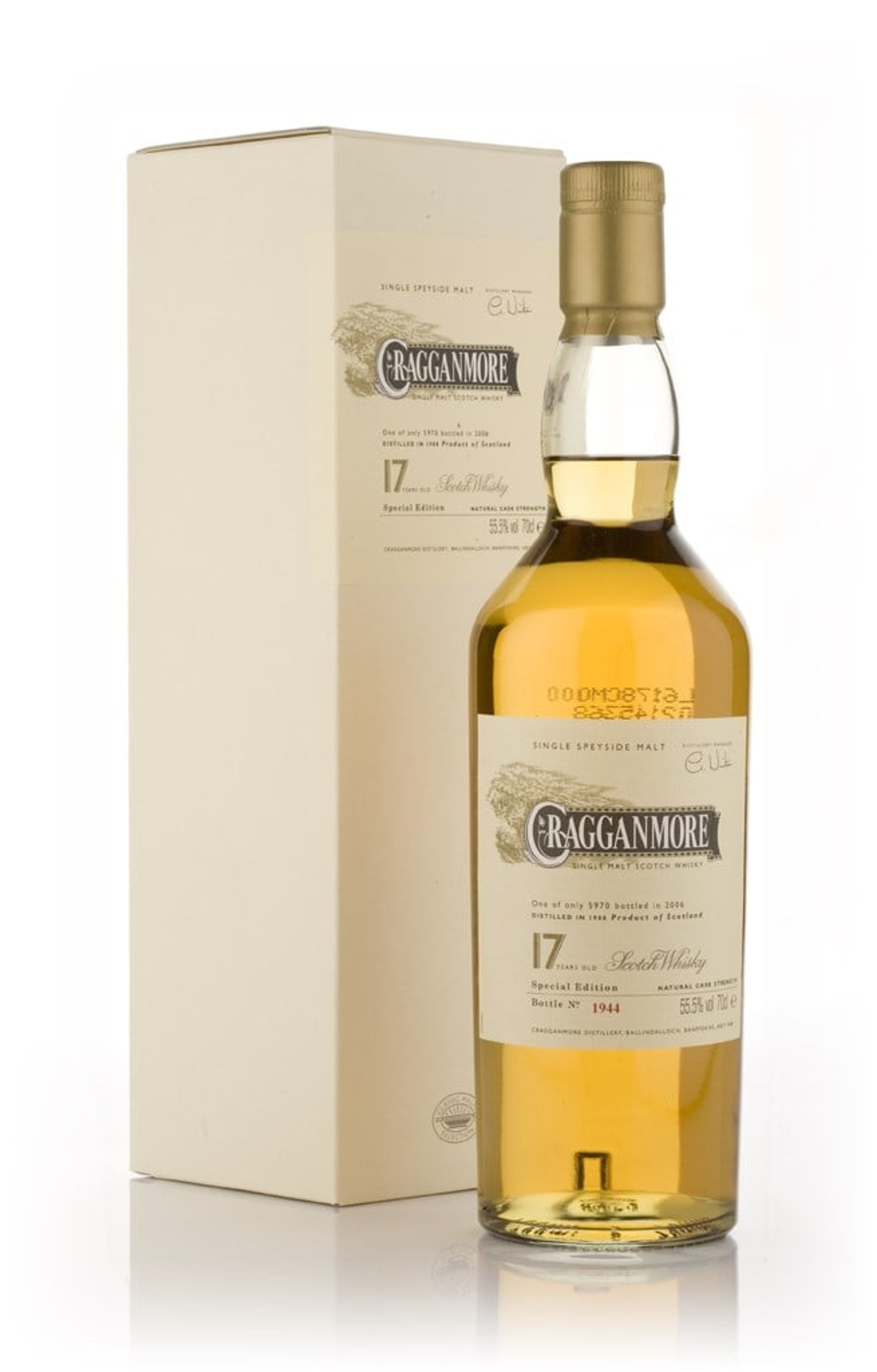 Cragganmore 17 Year Old 1988 (Special Release 2006) 70cl