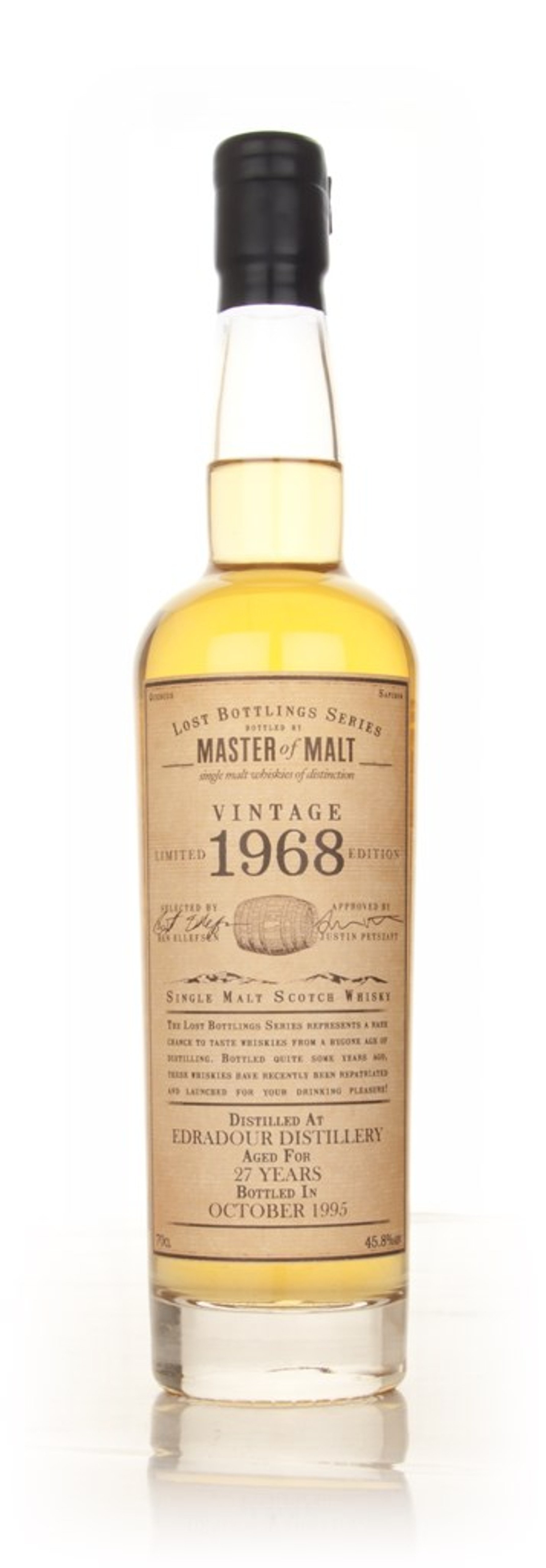 Edradour 27 Year Old 1968 - Lost Bottlings Series (Master of Malt) 70cl