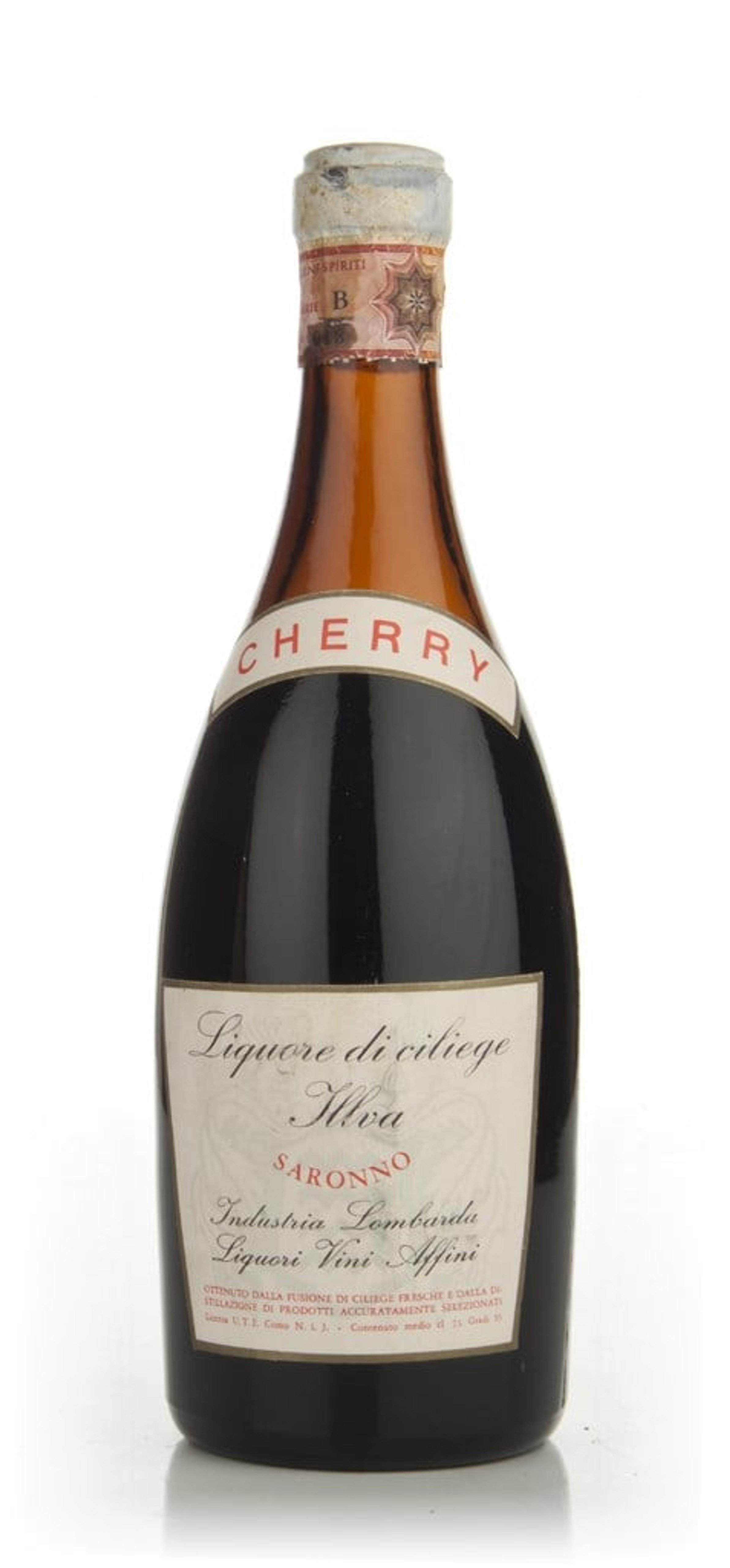 Illva Saronno Cherry Liqueur - 1960s 75cl