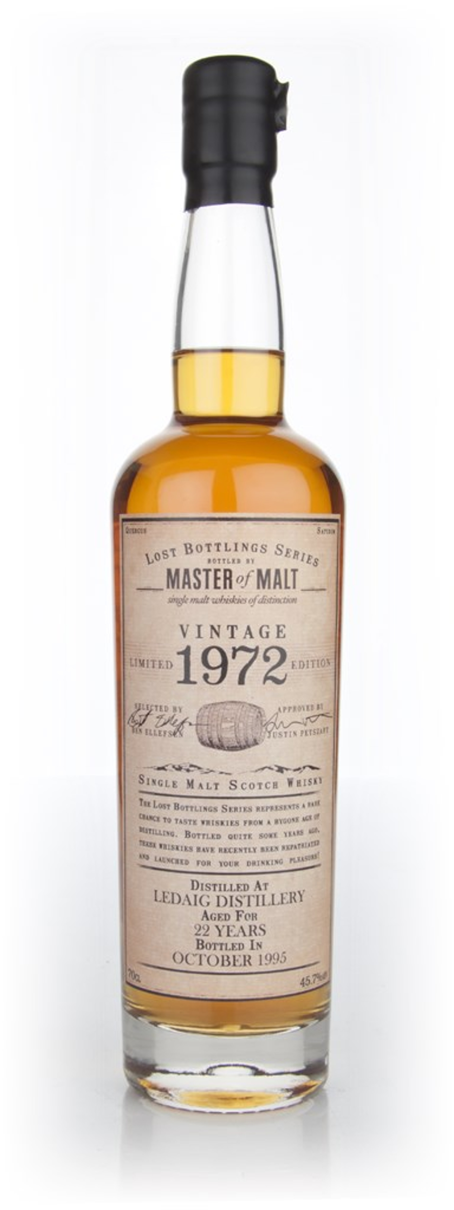 Ledaig 22 Year Old 1972 - Lost Bottlings Series (Master of Malt) 70cl