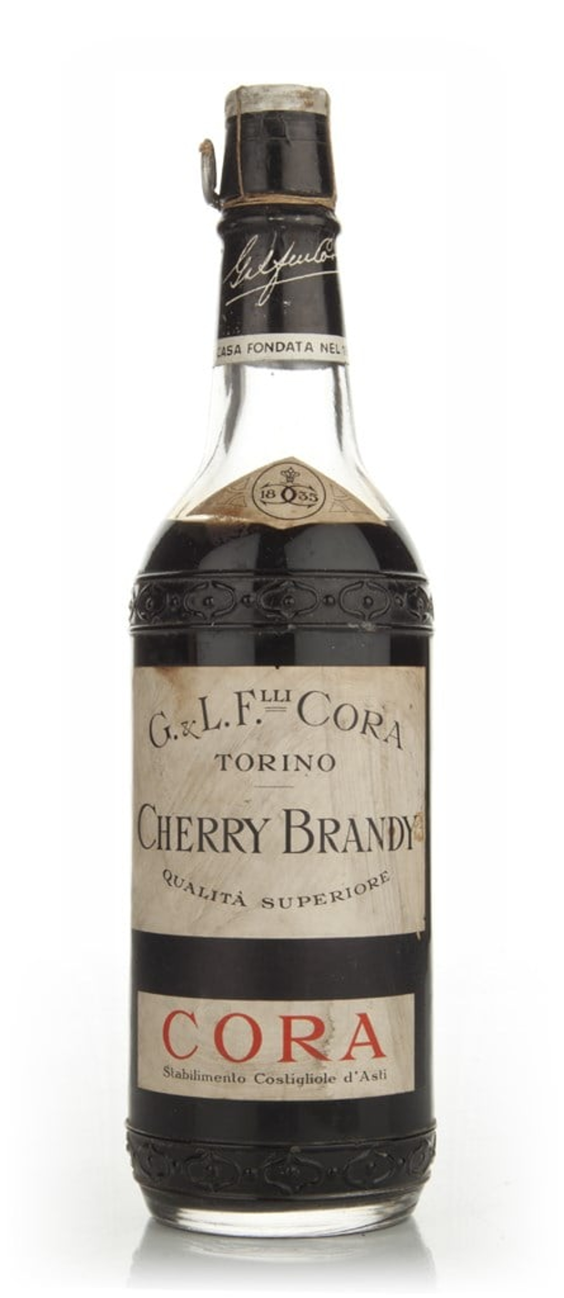 Cora Cherry Brandy - 1950s 75cl