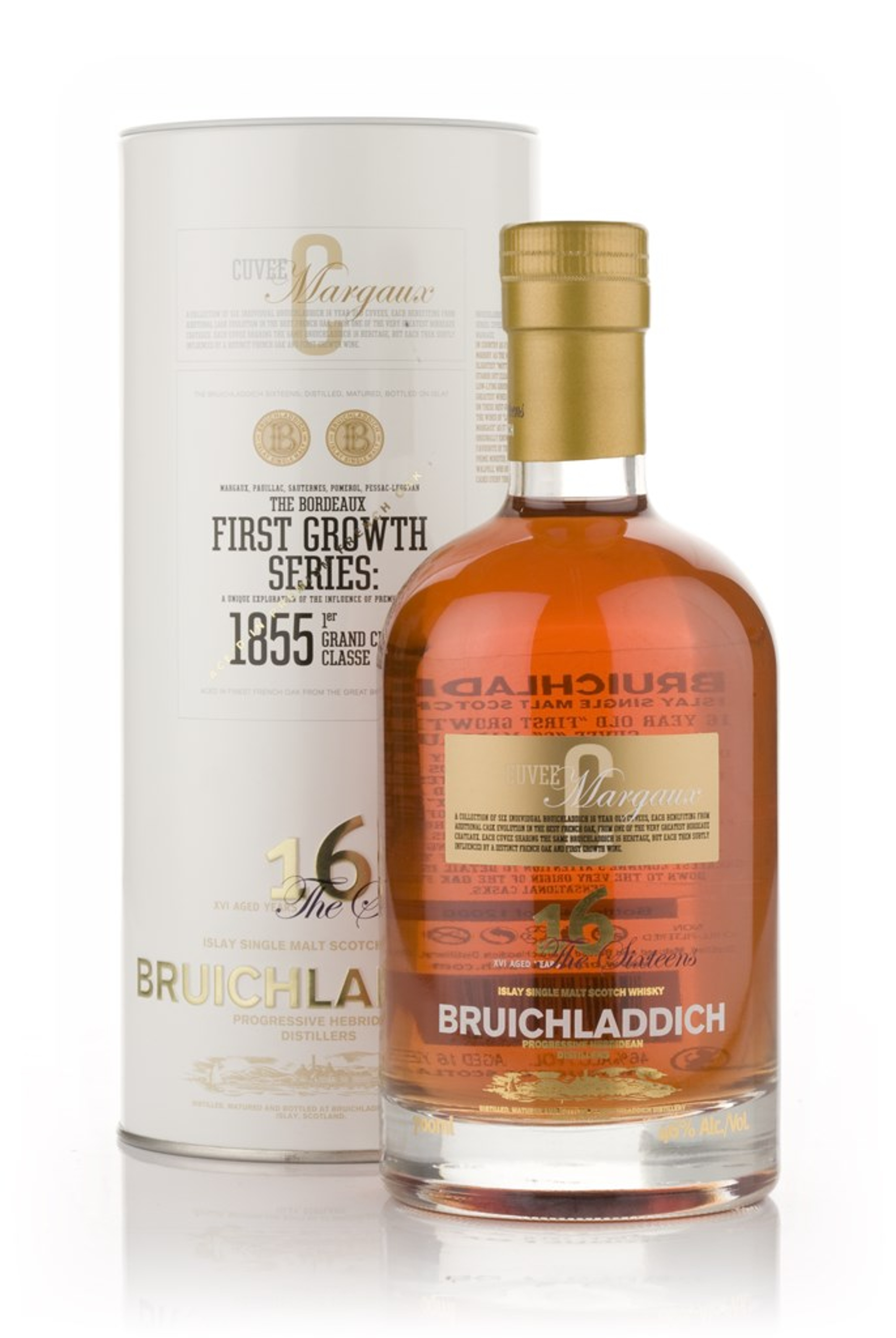 Bruichladdich 16 Year Old - First Growth Cuvée C: Margaux (Chateau Margaux) 70cl