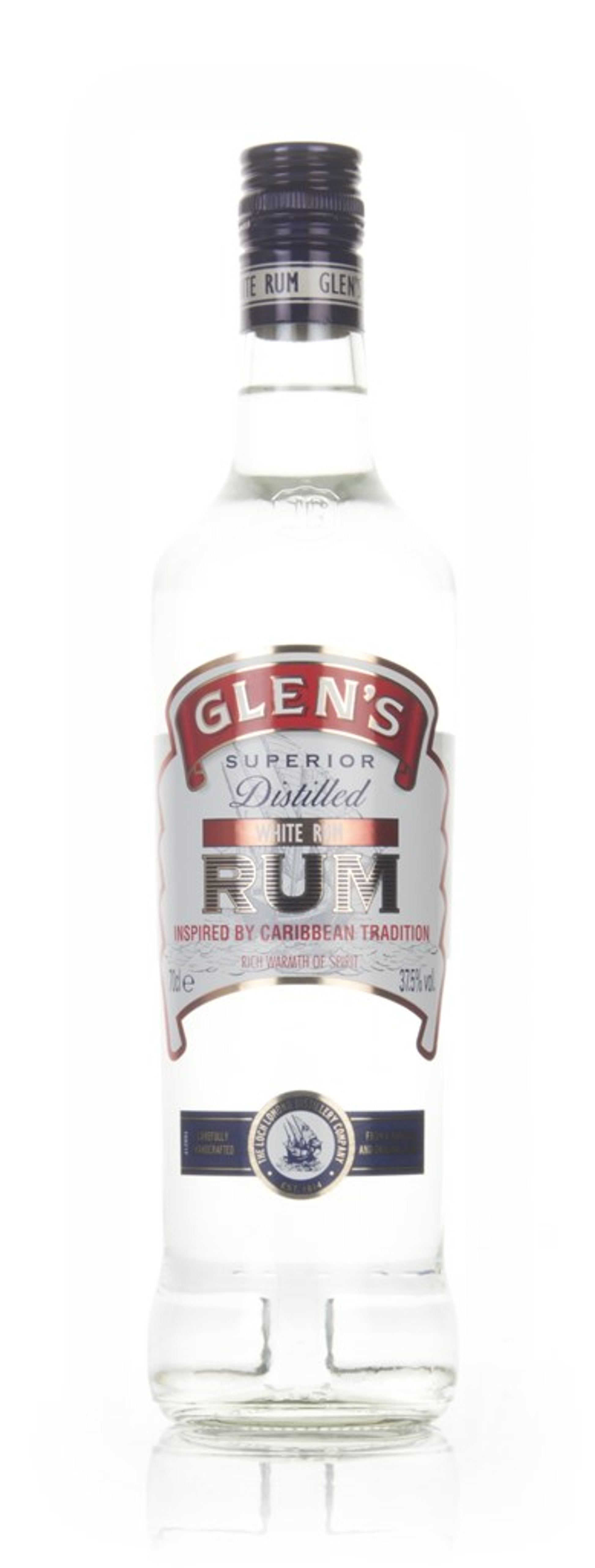 Glen's White Rum 70cl