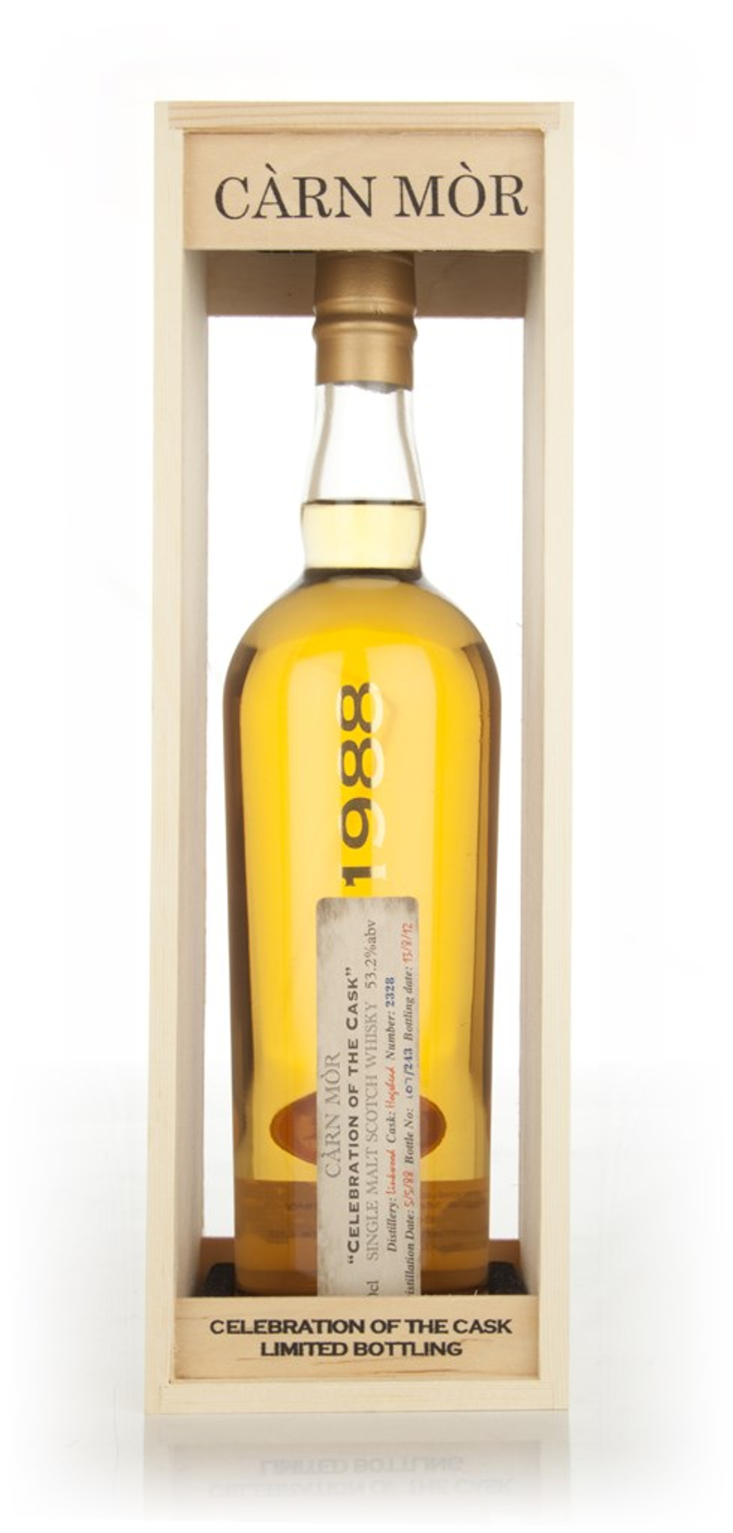 Linkwood 24 Year Old 1988 (cask 2328) - Celebration of the Cask (Càrn Mòr) 70cl