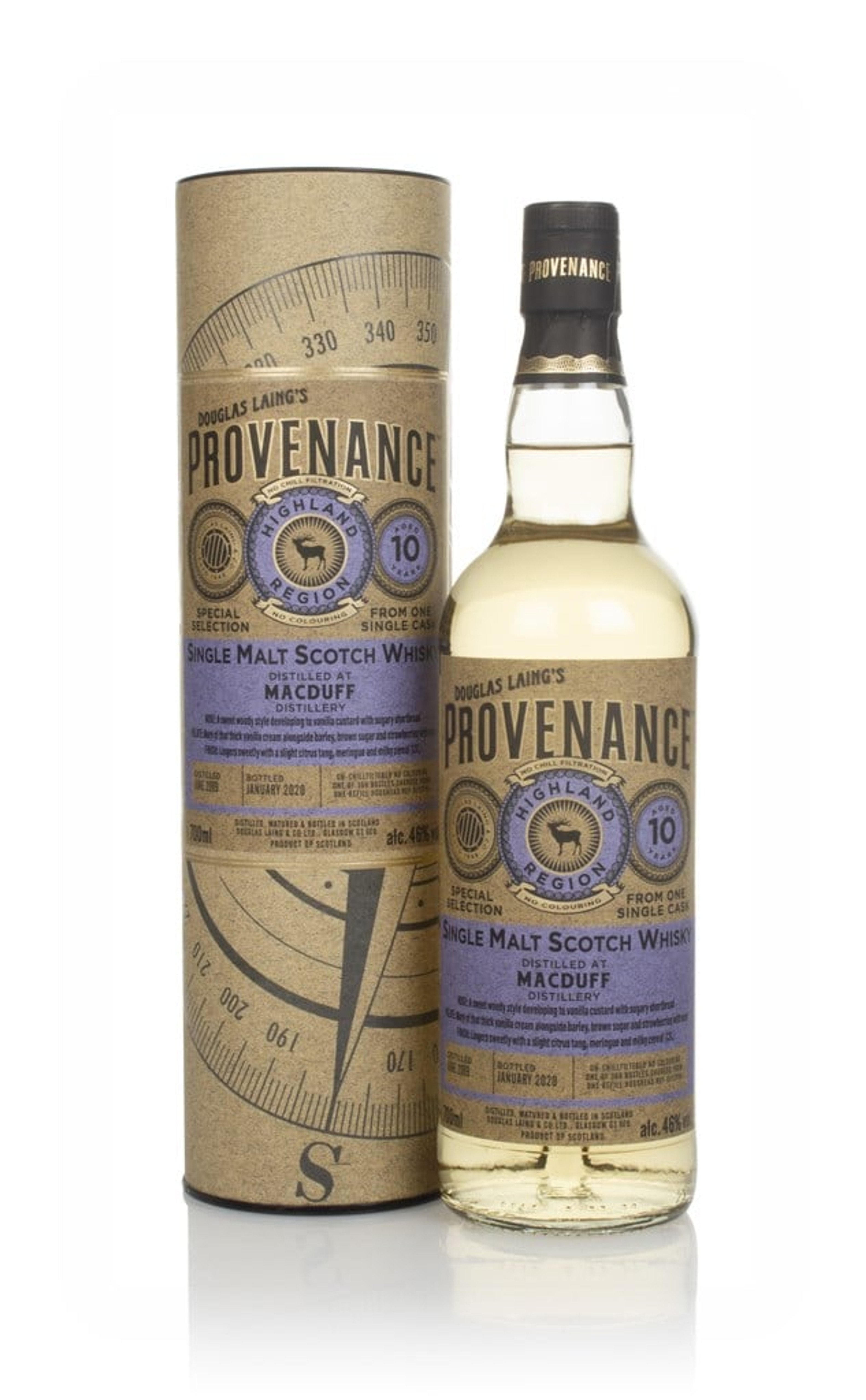 Macduff 10 Year Old 2009 (cask 13798) - Provenance (Douglas Laing) 70cl