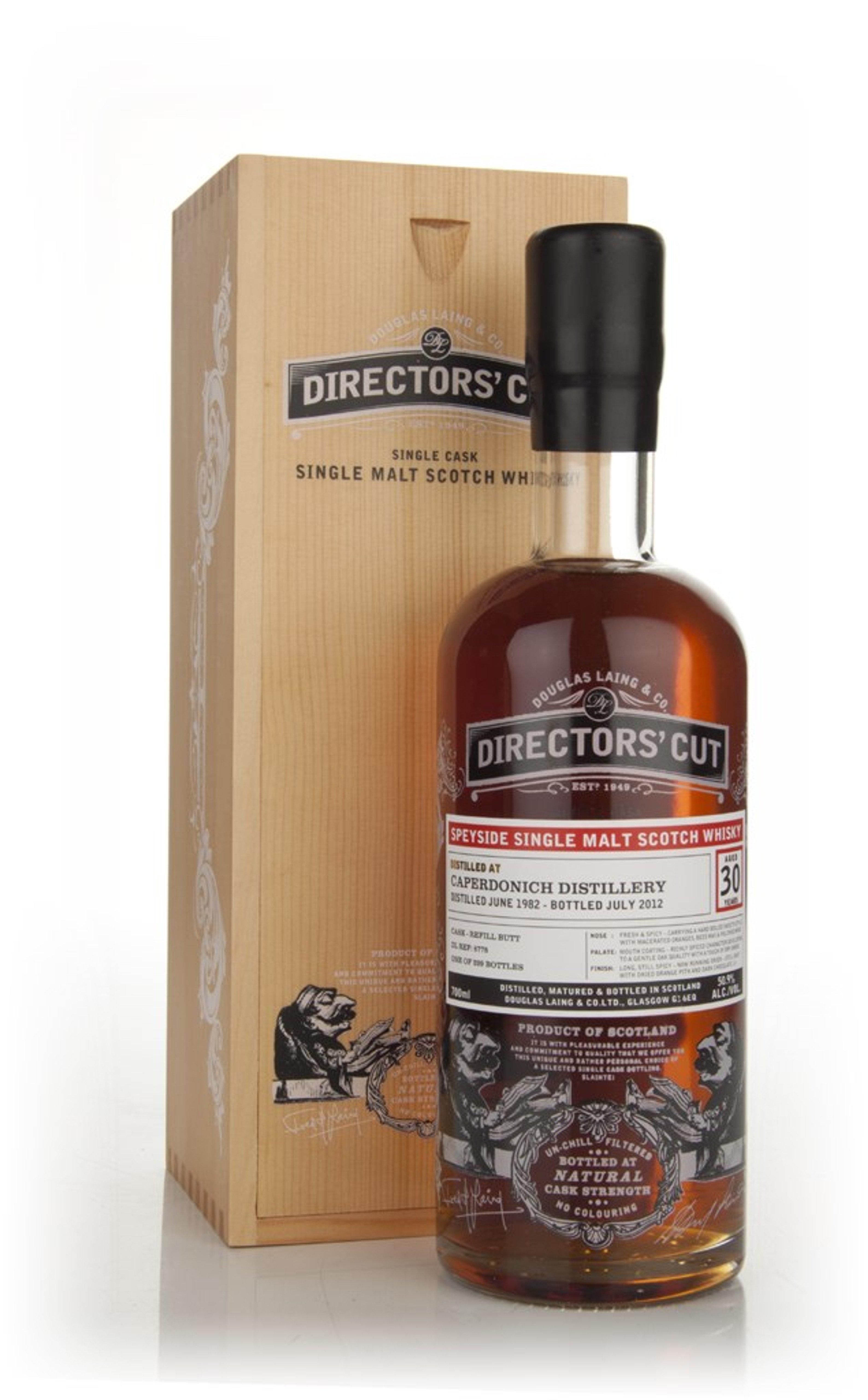 Caperdonich 30 Years Old 1982 (cask 8778) - Directors' Cut (Douglas Laing) 70cl