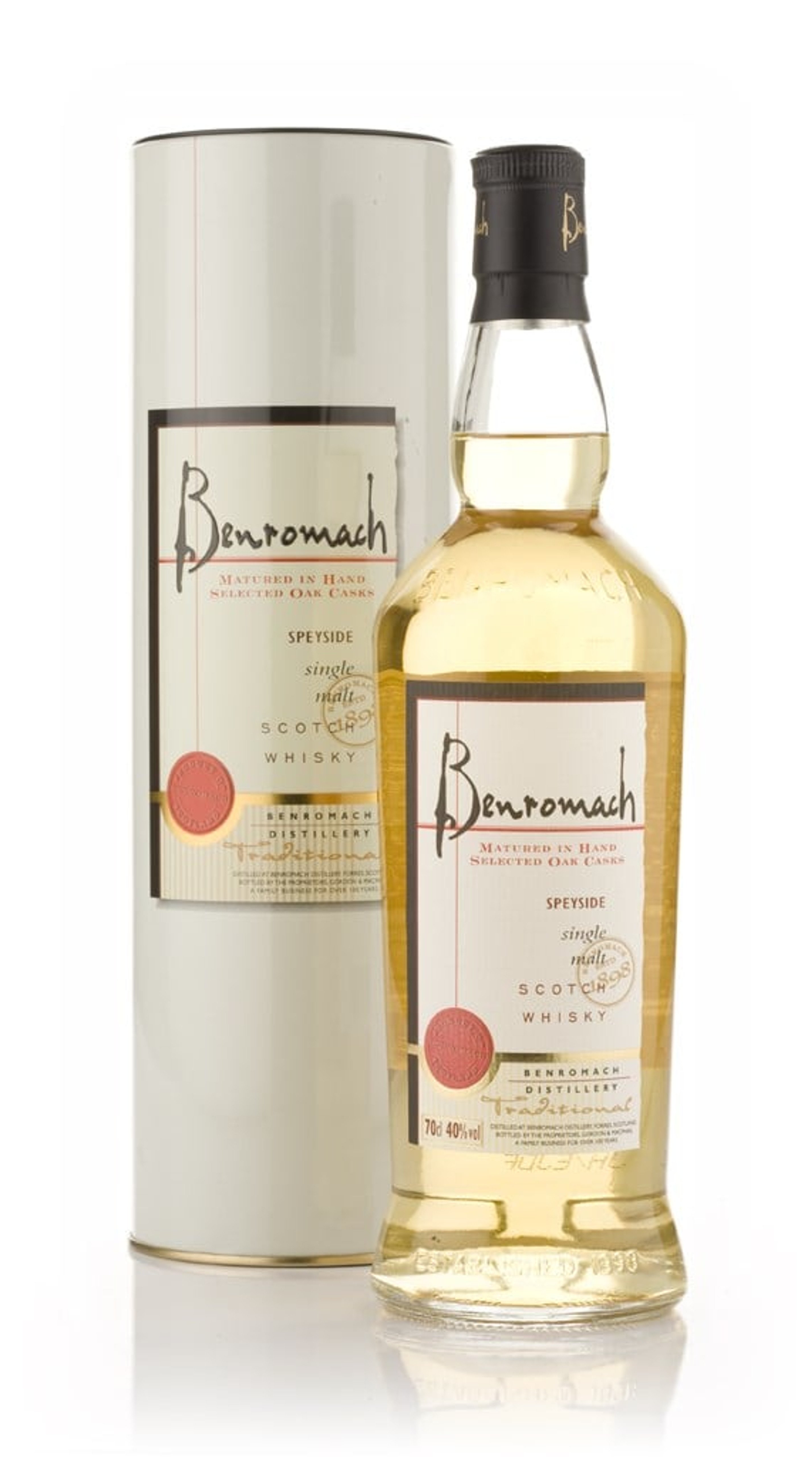 Benromach Traditional + 2 Blenders Glasses 70cl