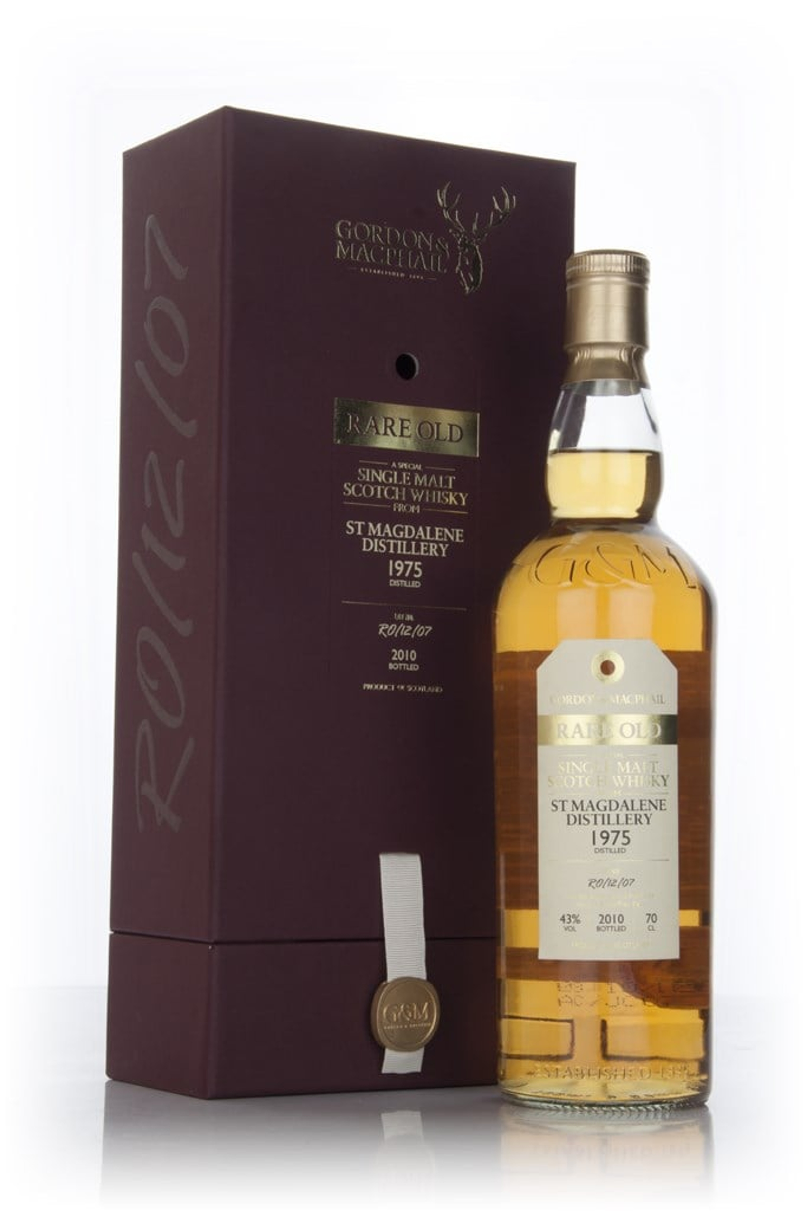 St. Magdalene 1975 (bottled 2010) (RO/12/07) - Rare Old (Gordon & MacPhail) 70cl
