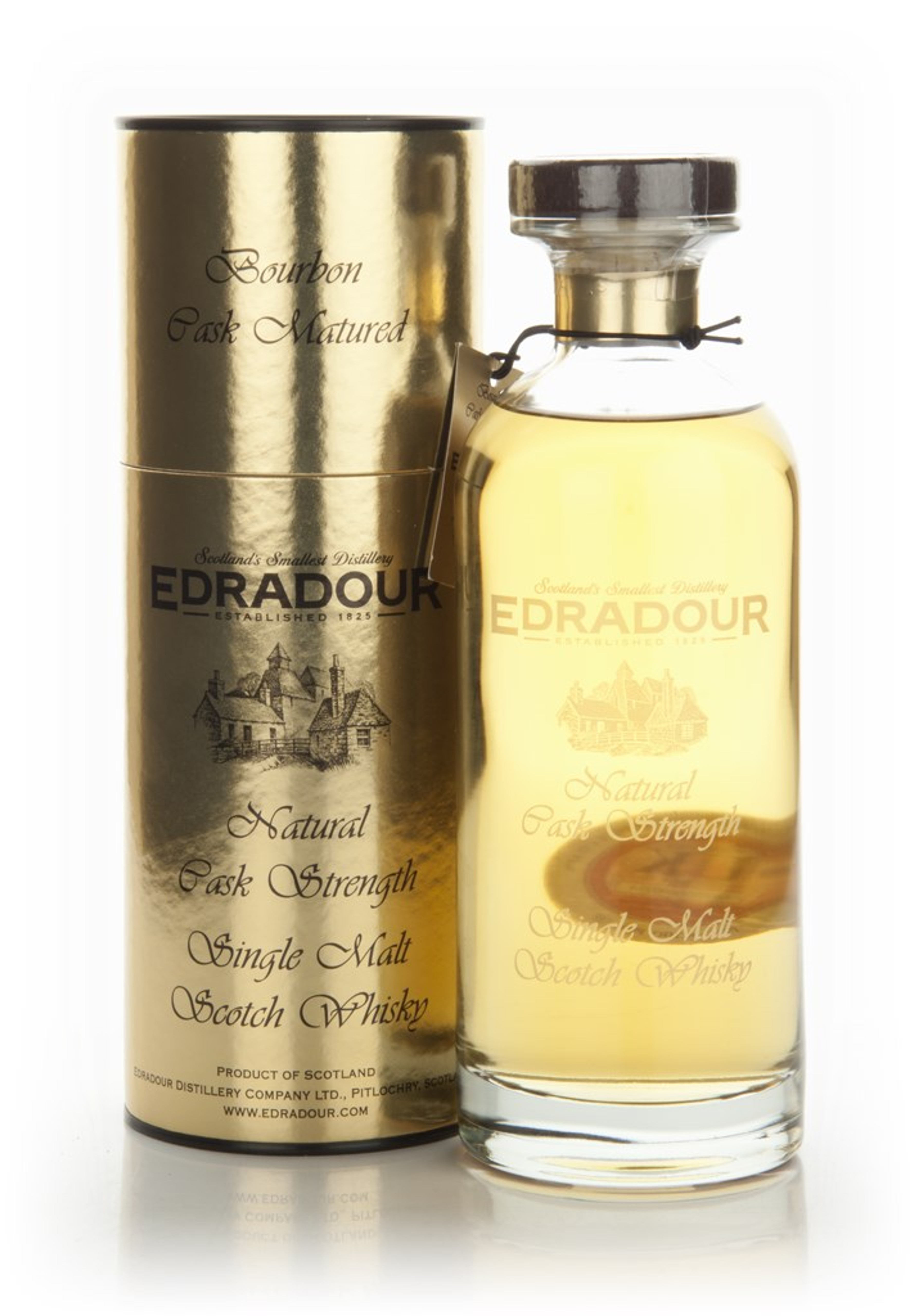 Edradour 2003 (3rd Release) Bourbon Cask Matured Natural Cask Strength - Ibisco Decanter 70cl