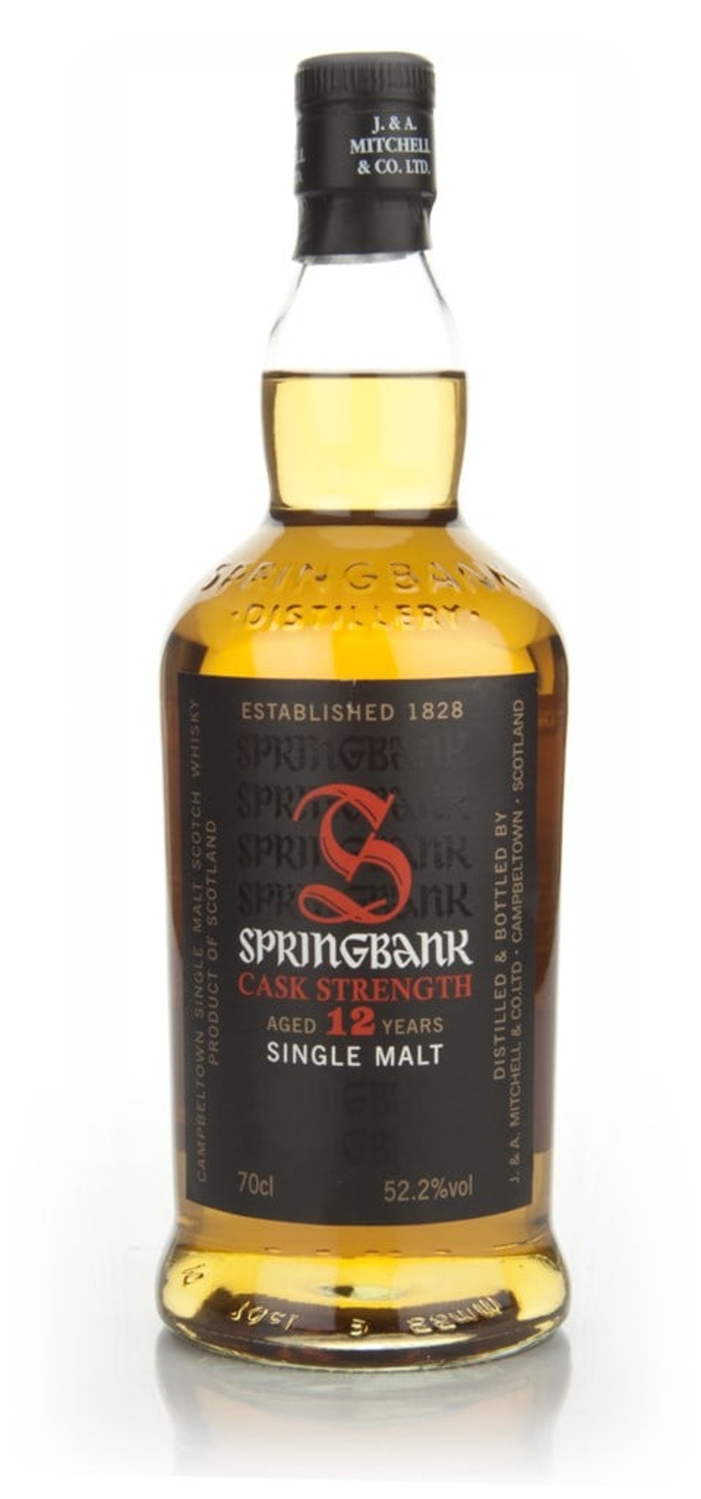 Springbank 12 Year Old Cask Strength - Batch 5 (2012 Release) 70cl
