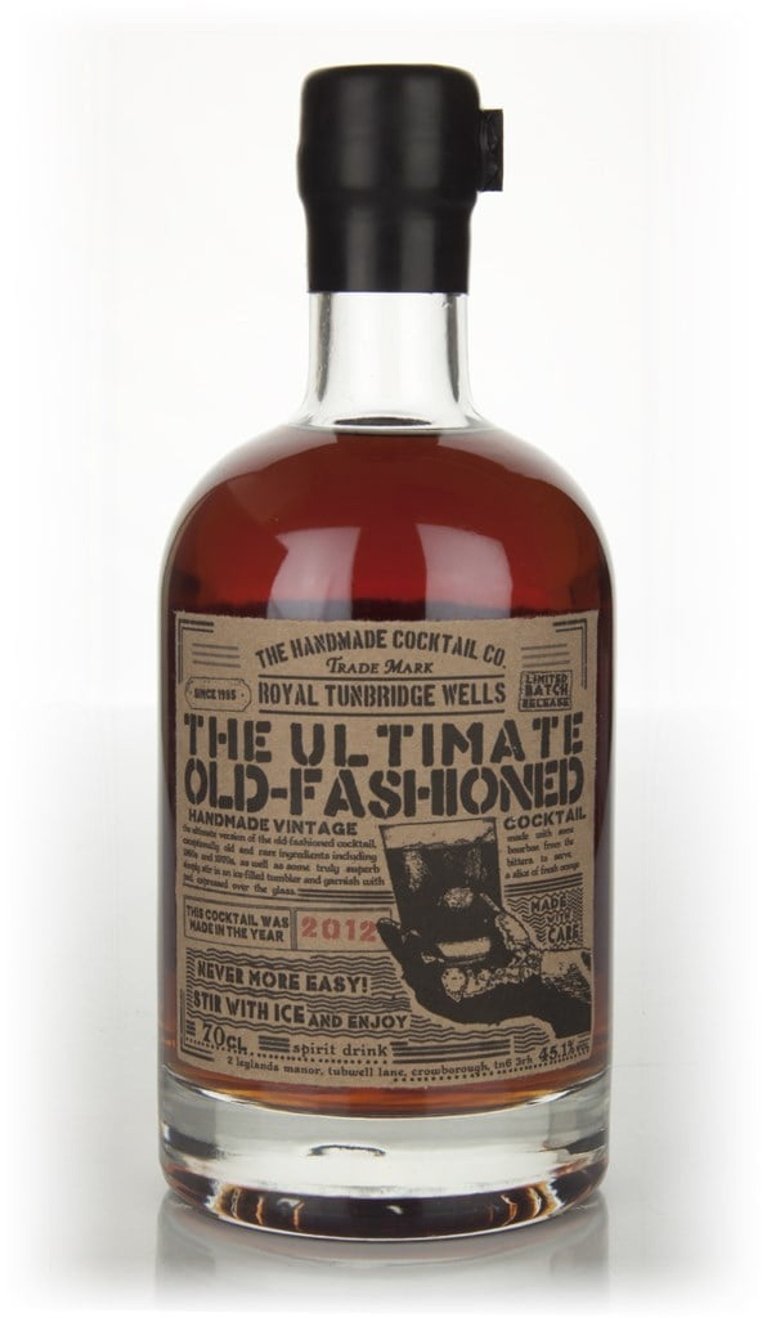 The Ultimate Old-Fashioned Cocktail 2012 70cl