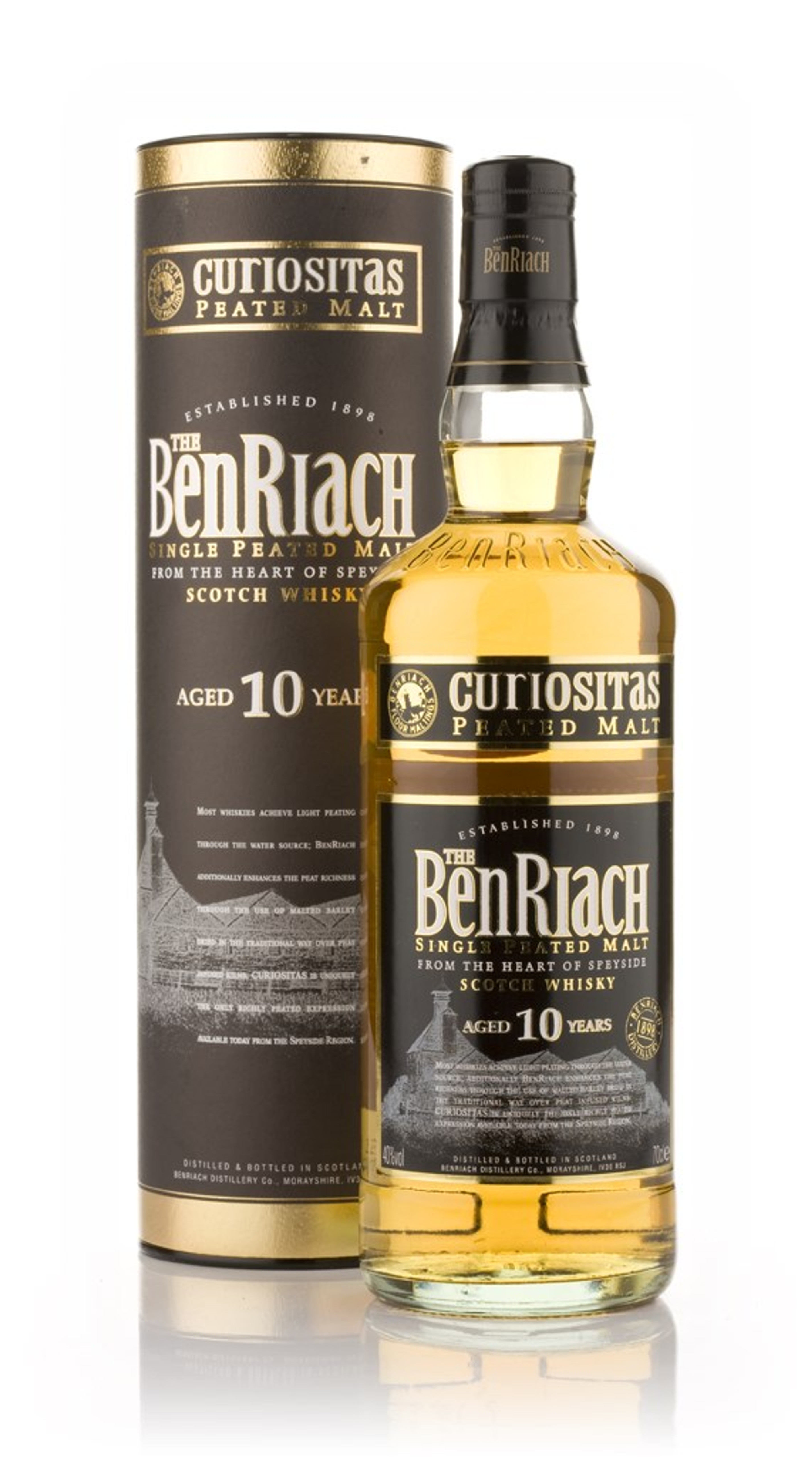 BenRiach 10 Year Old Curiositas (40%) 70cl