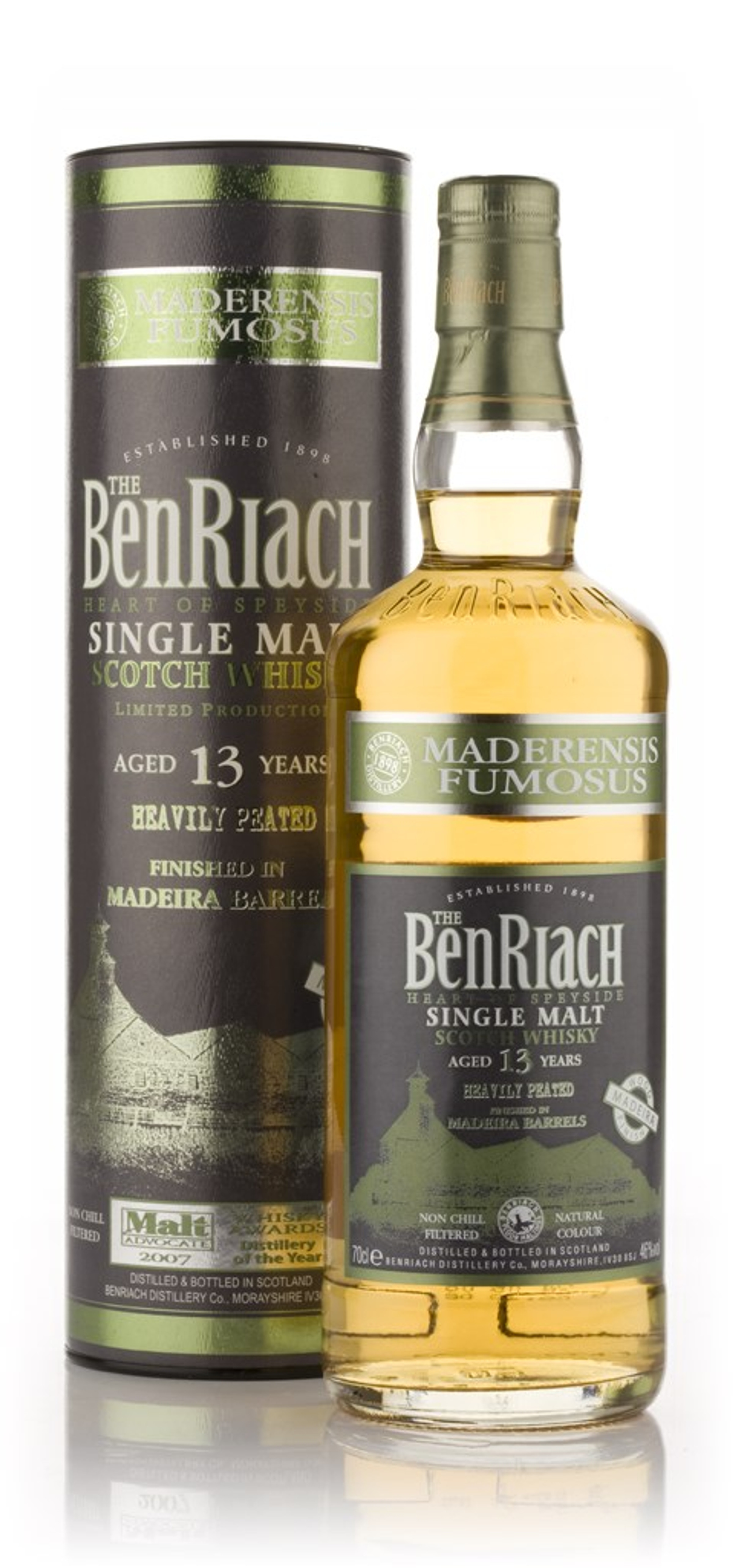 Benriach 13 Year Old Madeira Finish - Maderensis Fumosus 70cl