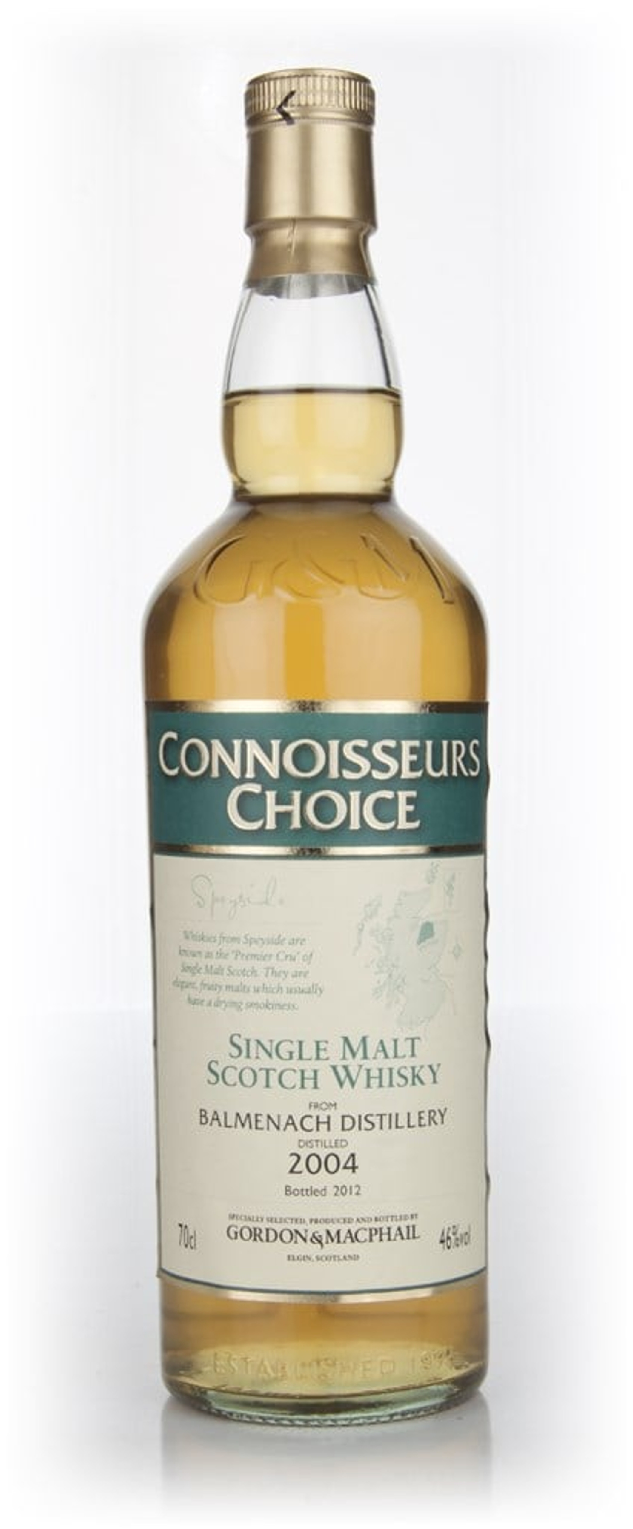 Balmenach 2004 (bottled 2012) - Connoisseurs Choice (Gordon & MacPhail) 70cl