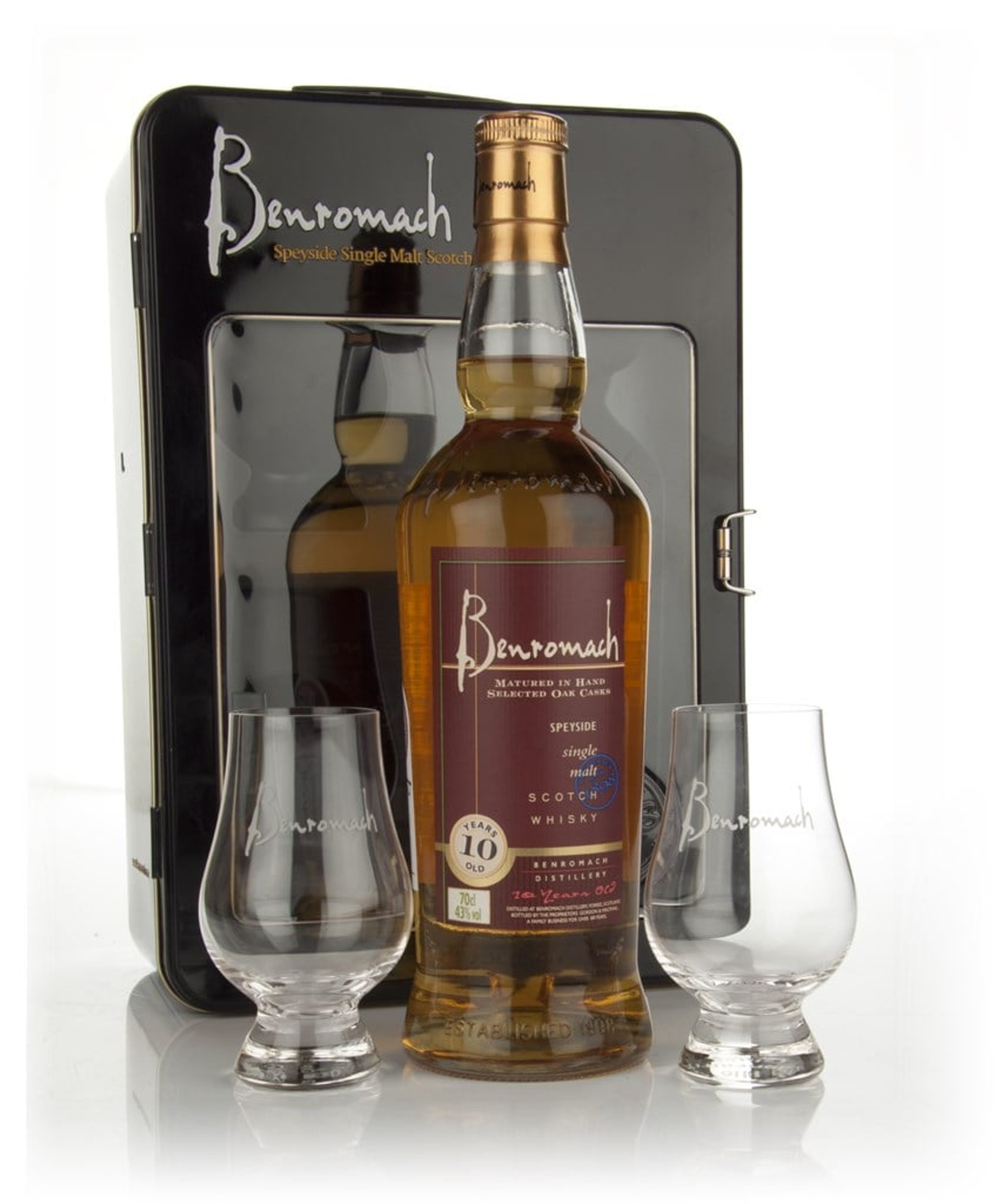Benromach 10 Year Old - Gift Pack  70cl