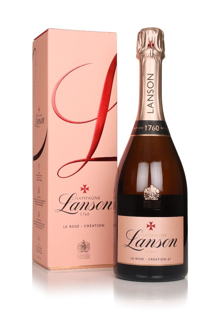 Lanson Le Rosé Creation Brut NV 75cl