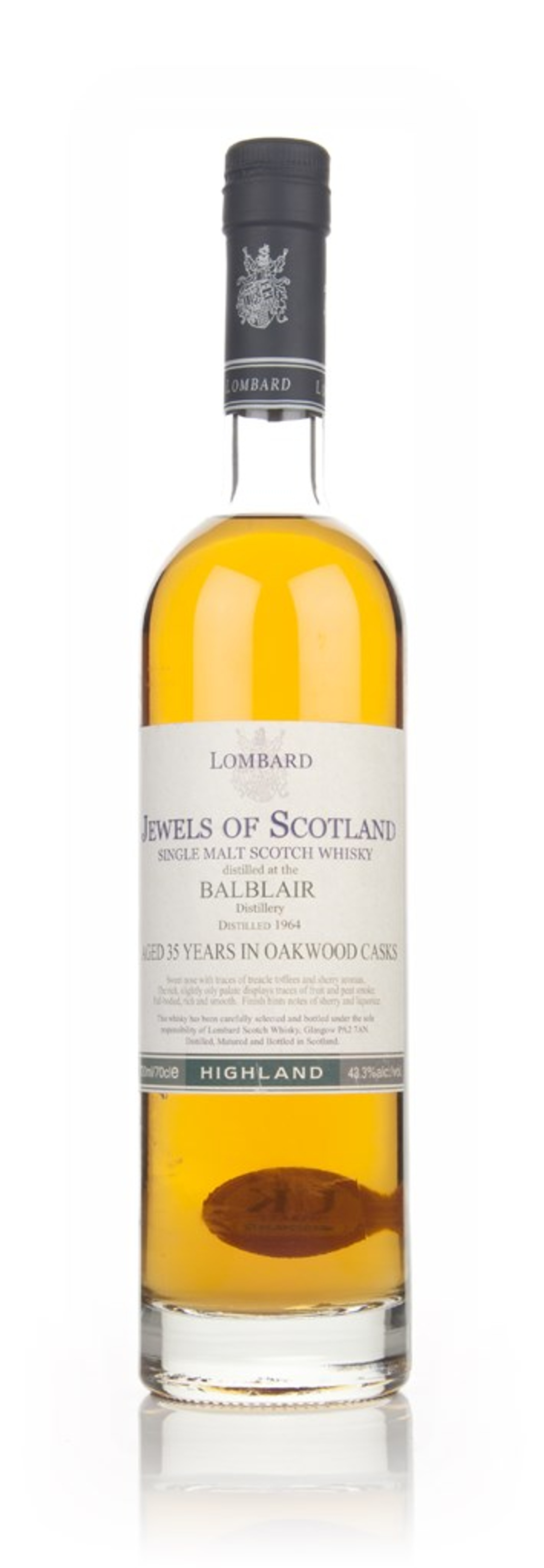 Balblair 35 Year Old - Jewels of Scotland (Lombard) 70cl