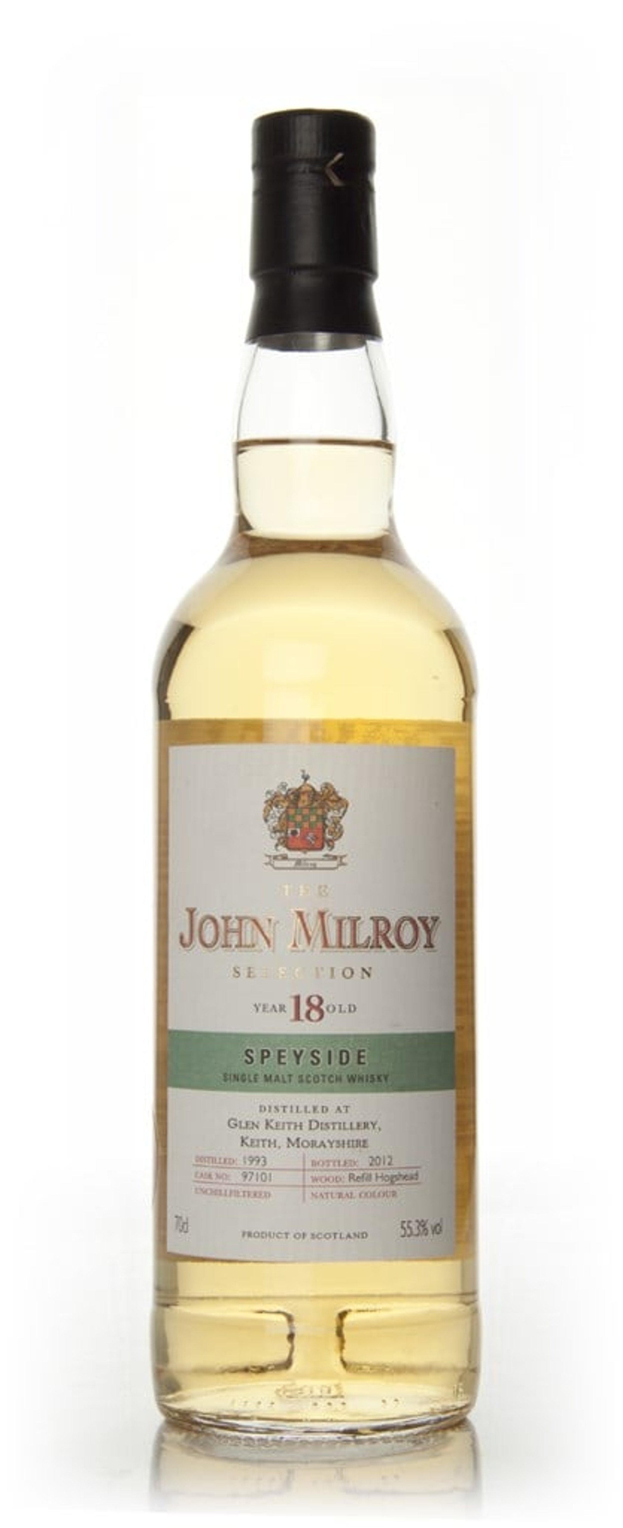 The John Milroy 18 Year Old Speyside (Berry Bros. & Rudd) 70cl