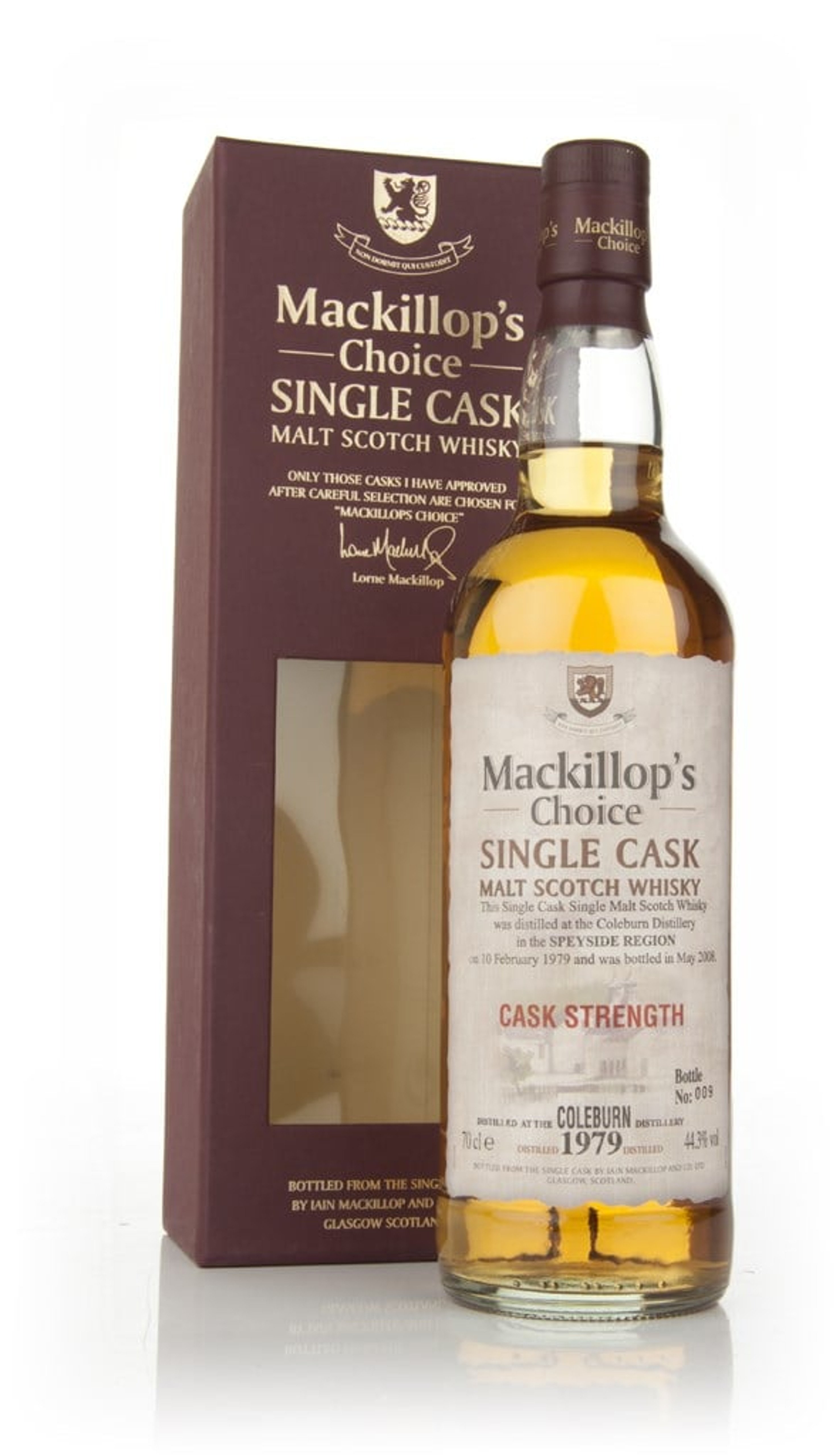 Coleburn 29 Year Old 1979 - Mackillop's Choice 70cl