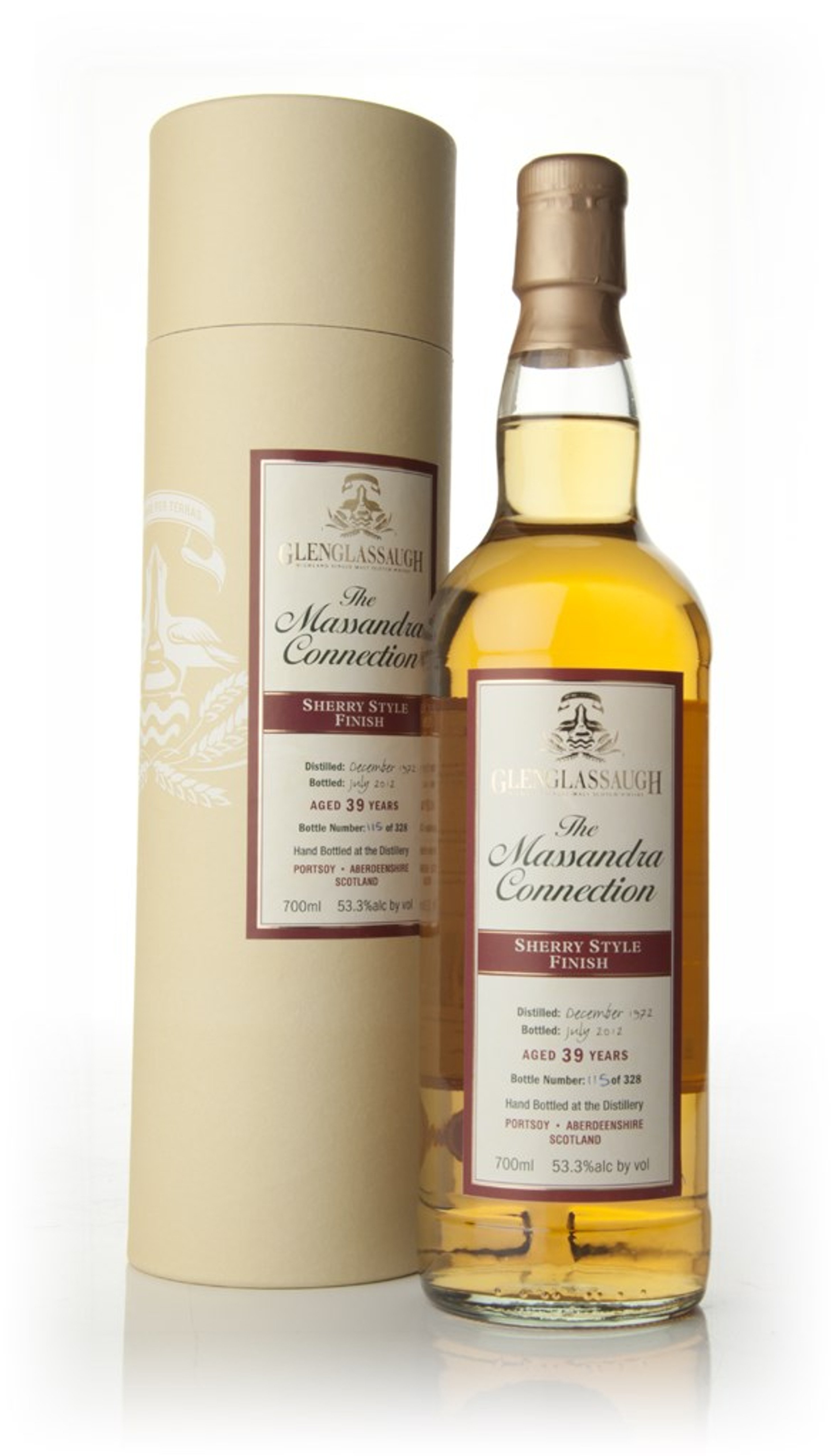 Glenglassaugh 39 Year Old 1972 - Sherry Cask Finish 70cl