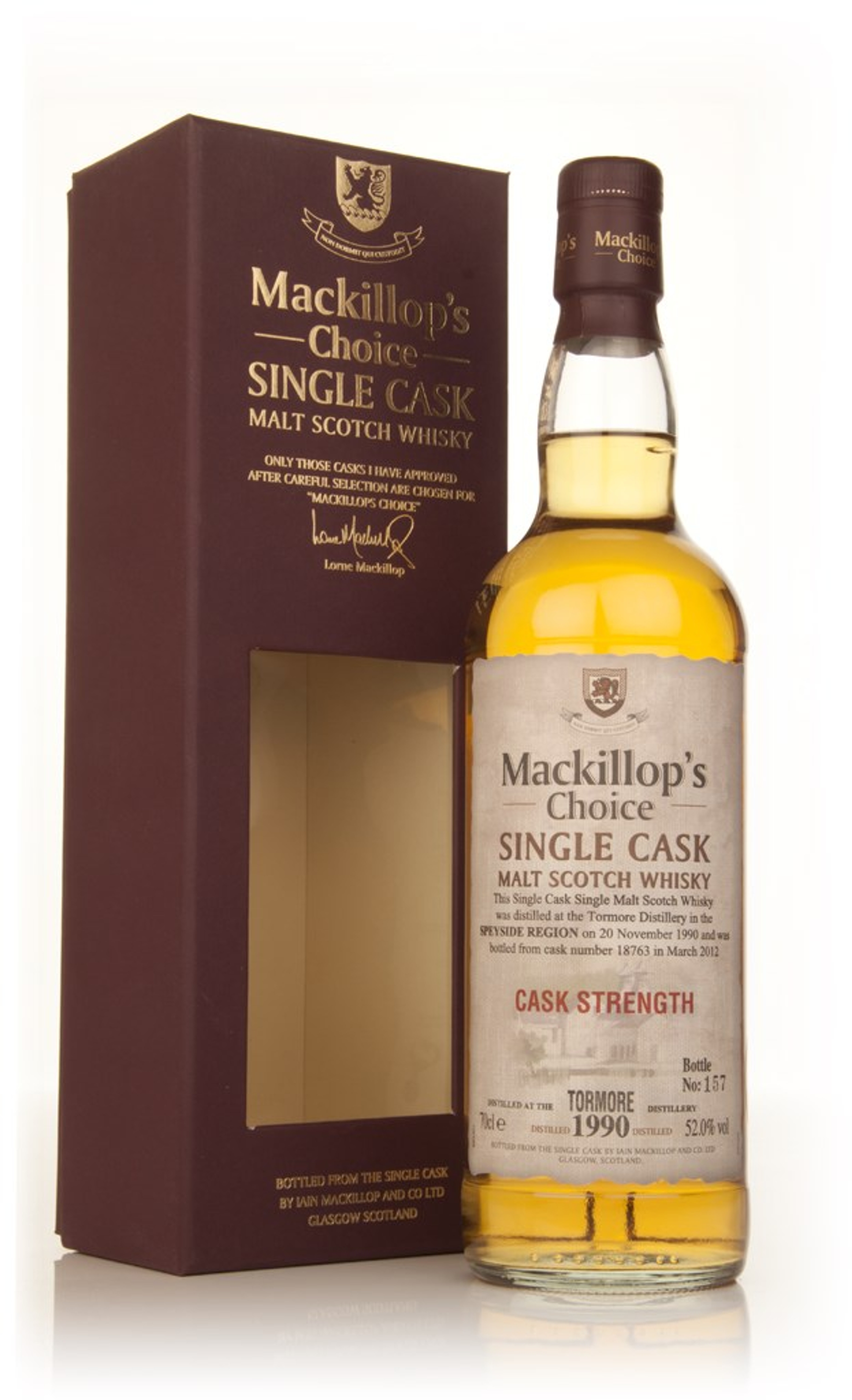 Tormore 21 Year Old 1990 - Mackillop's Choice Cask Strength 70cl